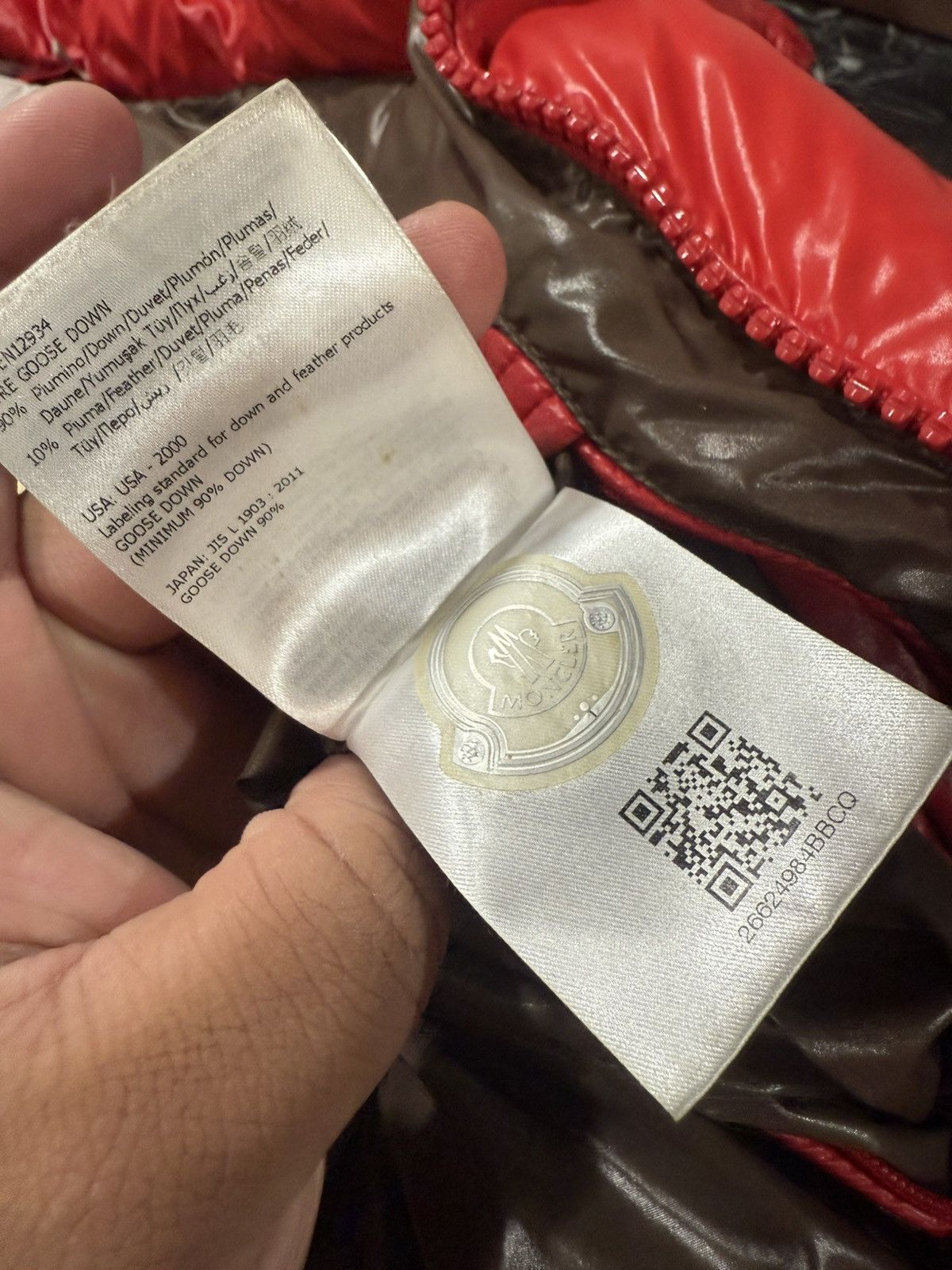 Moncler Moncler Maya Red Jacket Size XL / 4 Size US XL / EU 56 / 4 - 23 Thumbnail