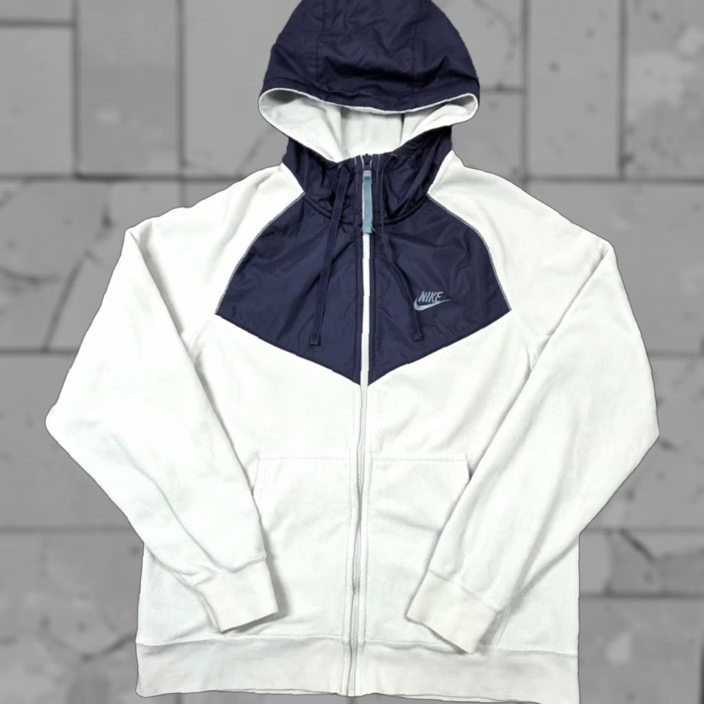 Nike **Nike Mens Blue Windrunner Hoodie Full Zip Polar Fleece Jacket L** User: **Nike Mens Blue Windrunner Full Zip Hoodie Polar Fleece Jacket L** Size US L / EU 52-54 / 3 - 1 Thumbnail