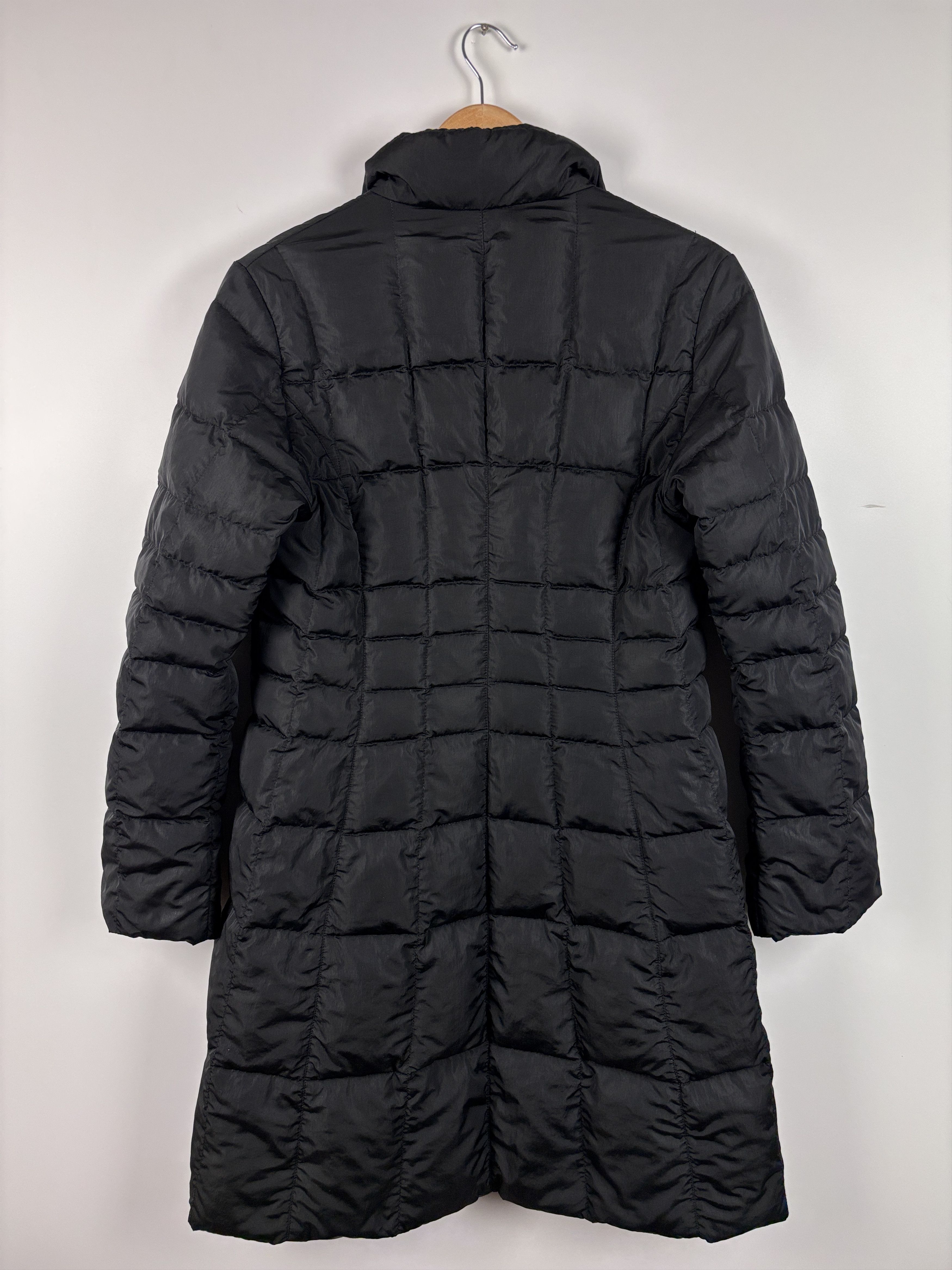 Moncler × Vintage 90s Moncler Goose Down Long Jacket Coat Womens Black Size 1 Size S / US 4 / IT 40 - 6 Thumbnail