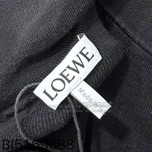 Loewe Loewe Black Knit Sweater Size S / US 4 / IT 40 - 4 Thumbnail