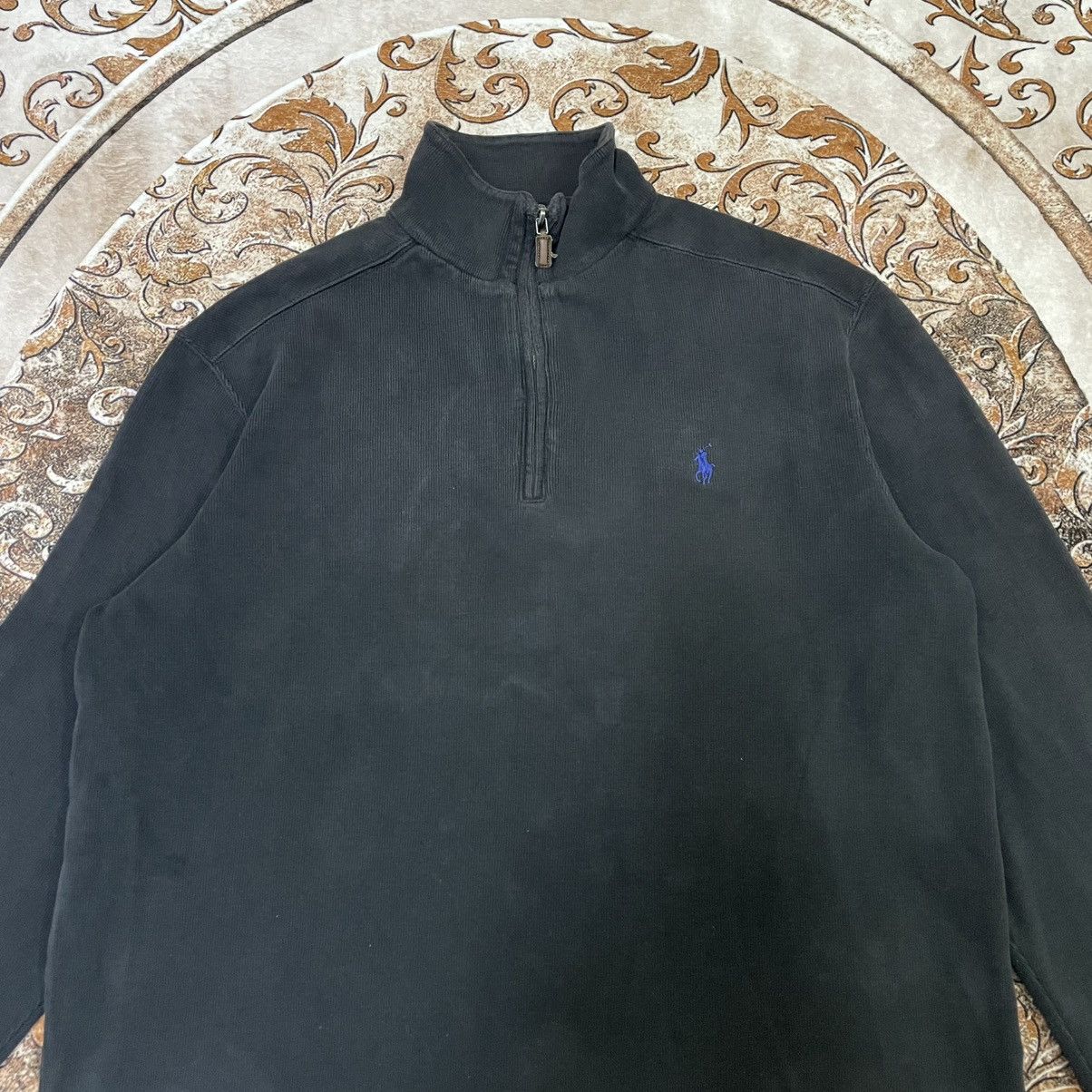Polo Ralph Lauren 🔥Polo Ralph Lauren Small Pony Logo Half Zipper Sweatshirts Size US M / EU 48-50 / 2 - 3 Thumbnail