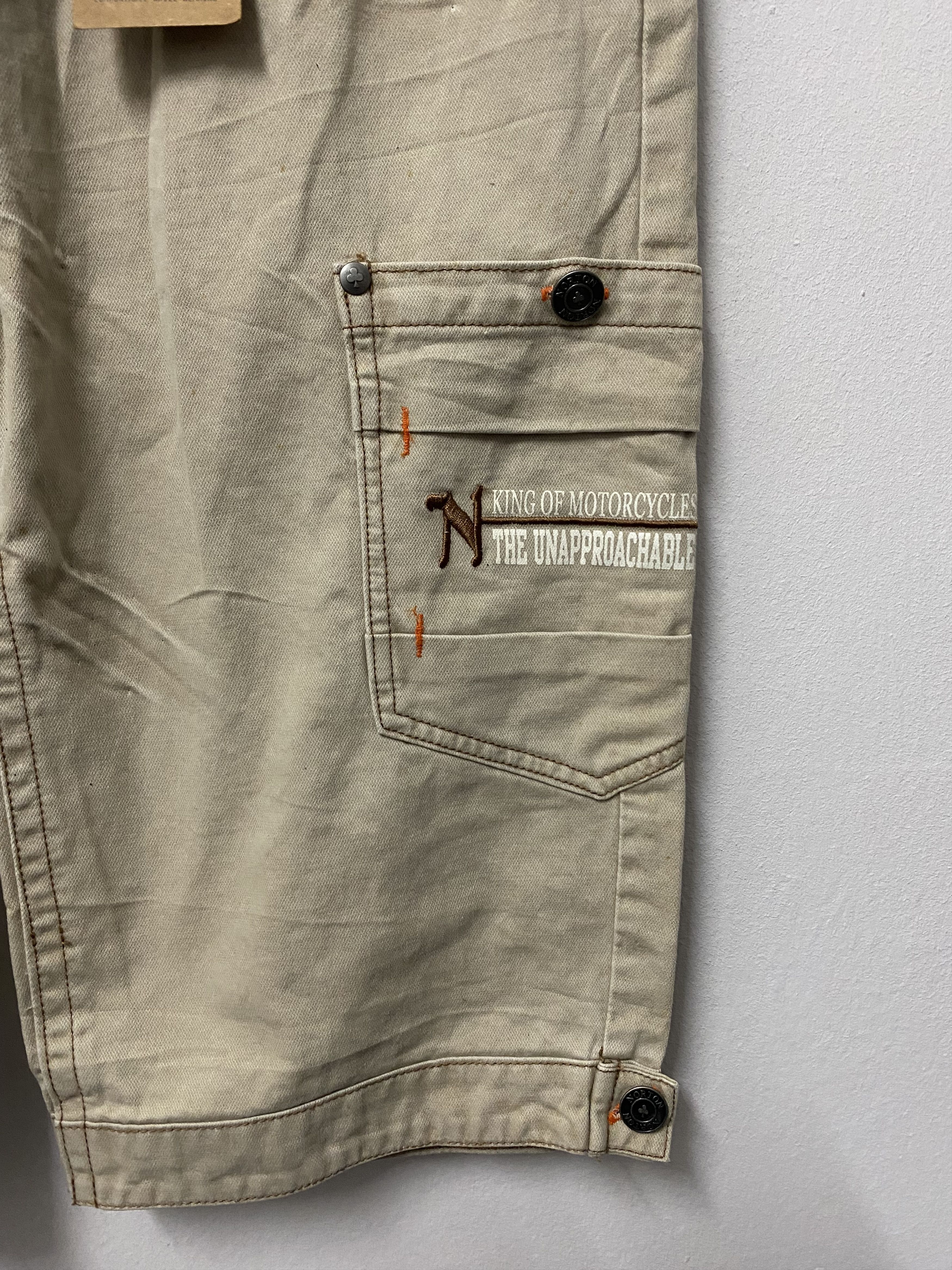 Norton Norton King Of Motorcycles New Old Stock Short Pants Size US 33 - 7 Thumbnail