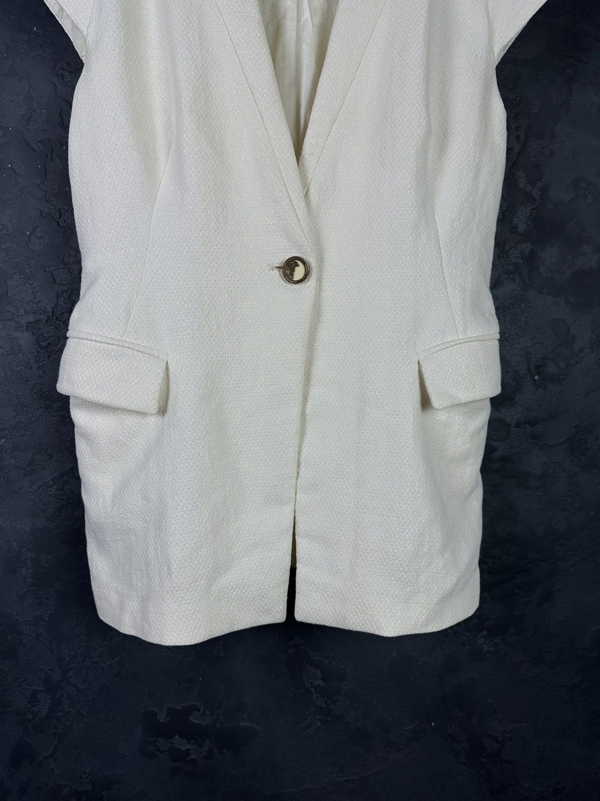 Versace Gianni Versace Beige Women’s Vest Designer Size 44 Size M / US 6-8 / IT 42-44 - 3 Thumbnail