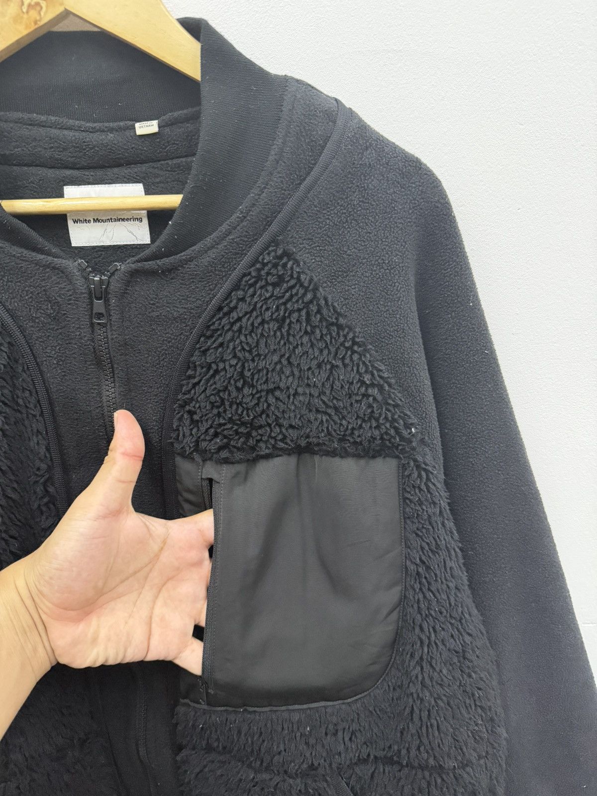 Uniqlo × White Mountaineering Uniqlo X White Mountaineering Fleece Oversized Jacket Size US XL / EU 56 / 4 - 5 Thumbnail