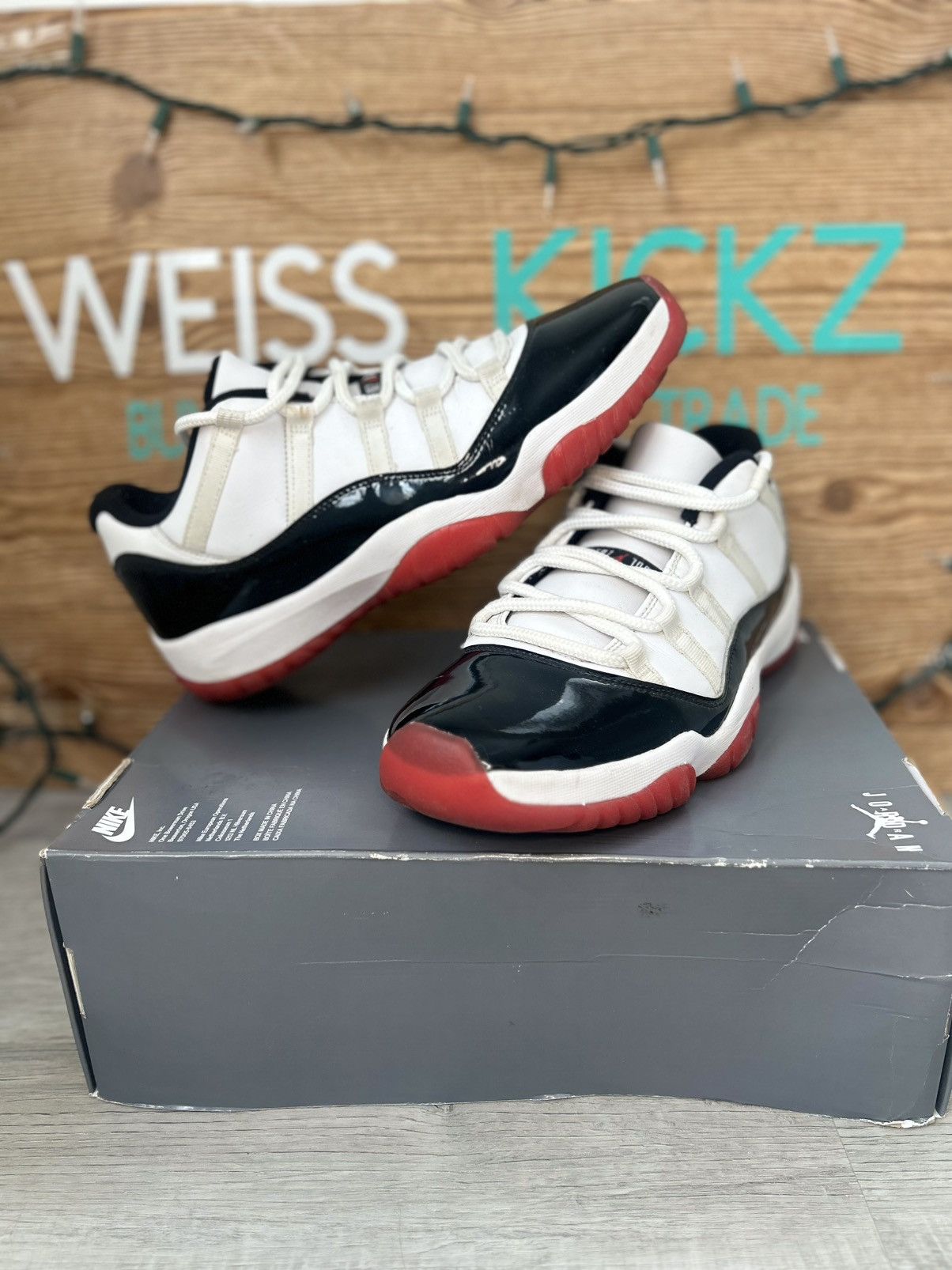 Jordan Brand Jordan 11 low concord bred Size US 12 / EU 45 - 1 Thumbnail