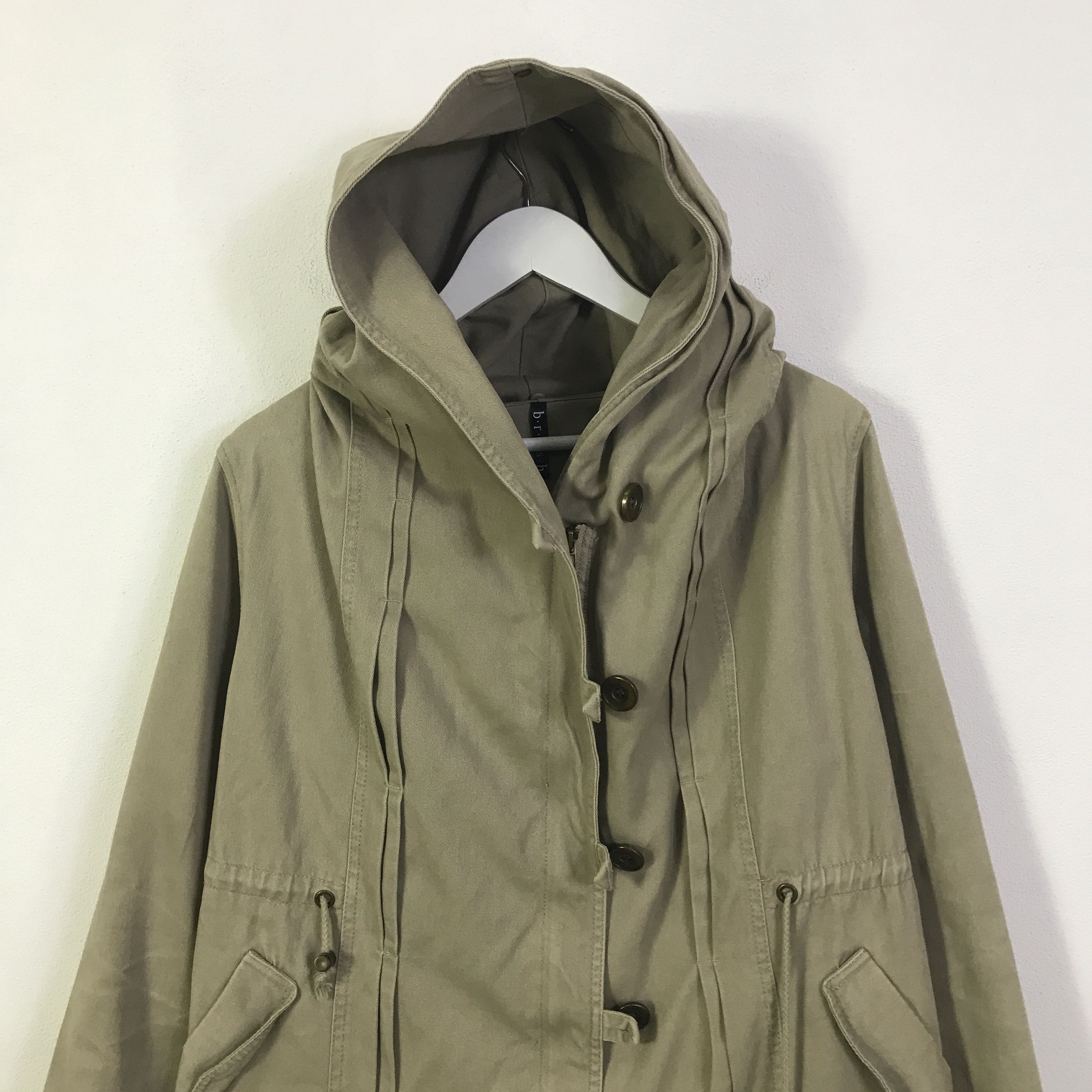 Japanese Brand b.r.u.s.h parkas hoodie jacket K122B4 Size US M / EU 48-50 / 2 - 2 Thumbnail