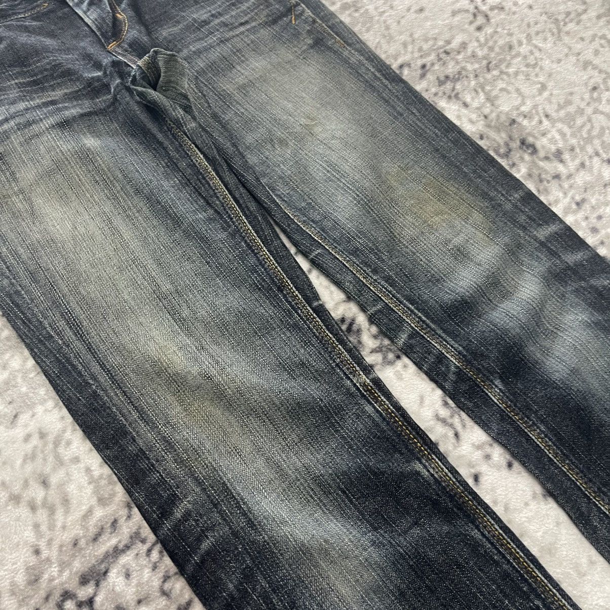GOSTAR DE FUGA Gergia Love Fade Wash Embroidered Jeans Size 28" / US 6 / IT 42 - 10 Thumbnail