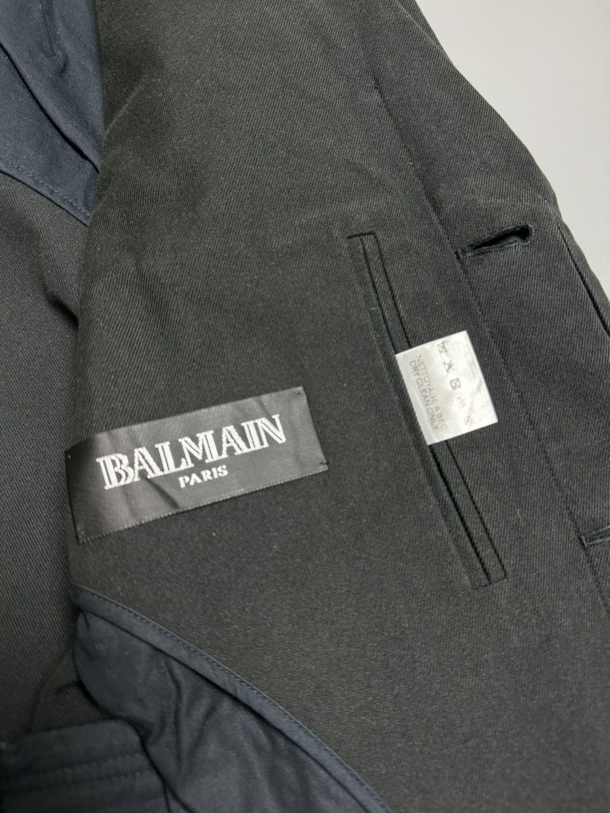 Balmain BALMAIN Paris Long Coat Jackets Size 48R - 8 Thumbnail