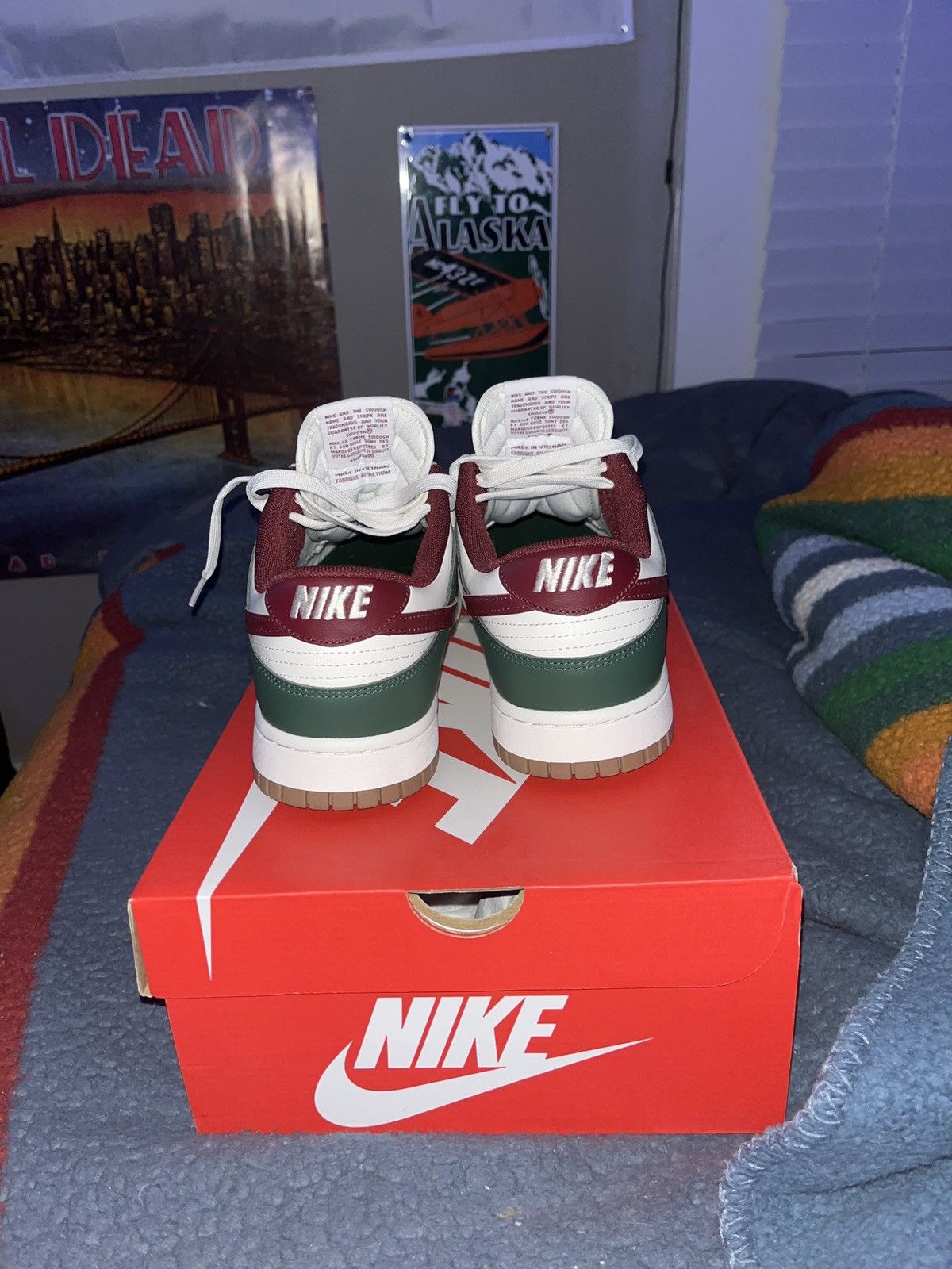 Nike Nike Dunk Low Gorge Green Size US 10 / EU 43 - 5 Thumbnail