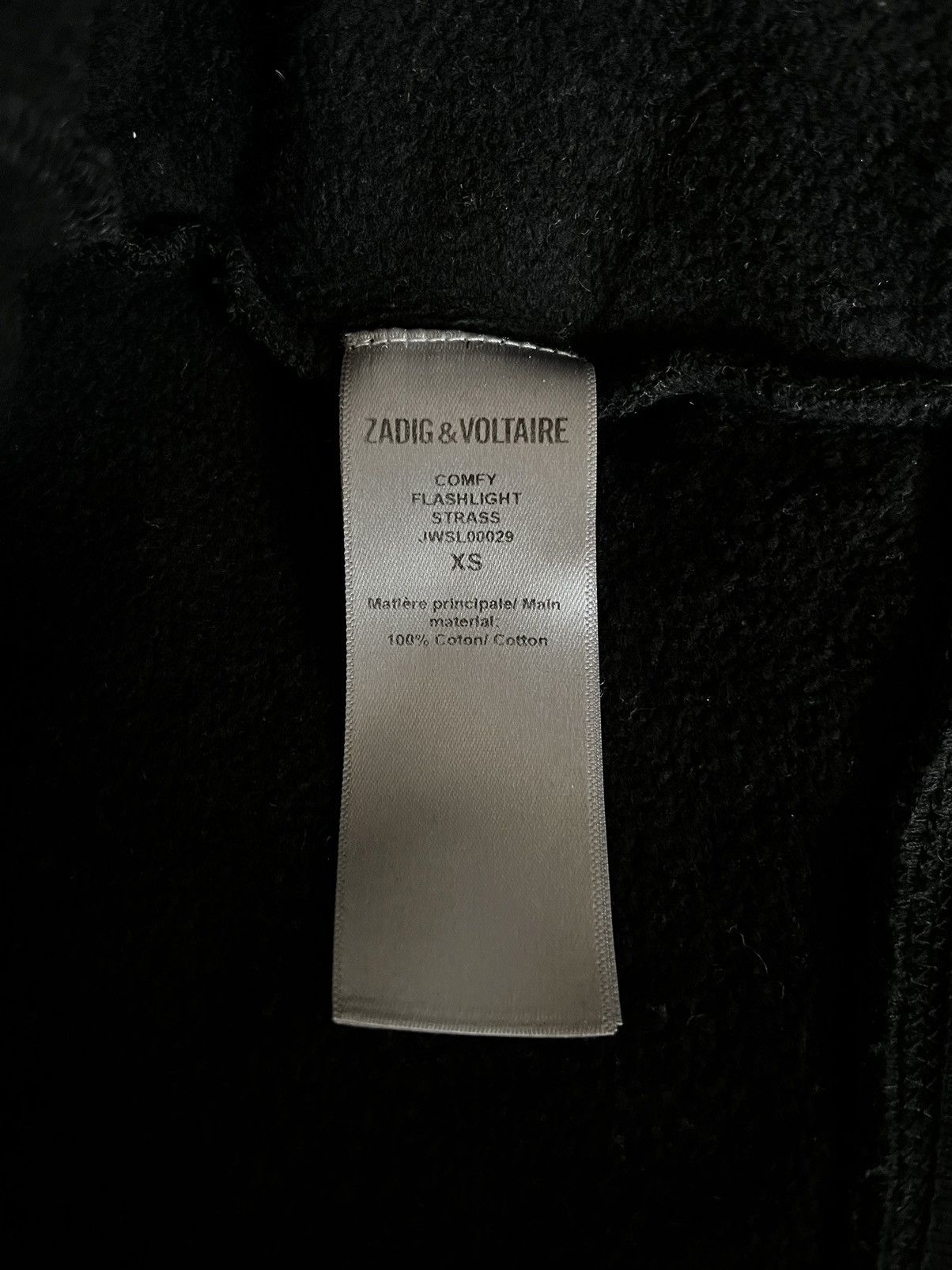 Zadig & Voltaire Zadig & Voltaire Zip Up Hoodie Size XS / US 0-2 / IT 36-38 - 5 Thumbnail