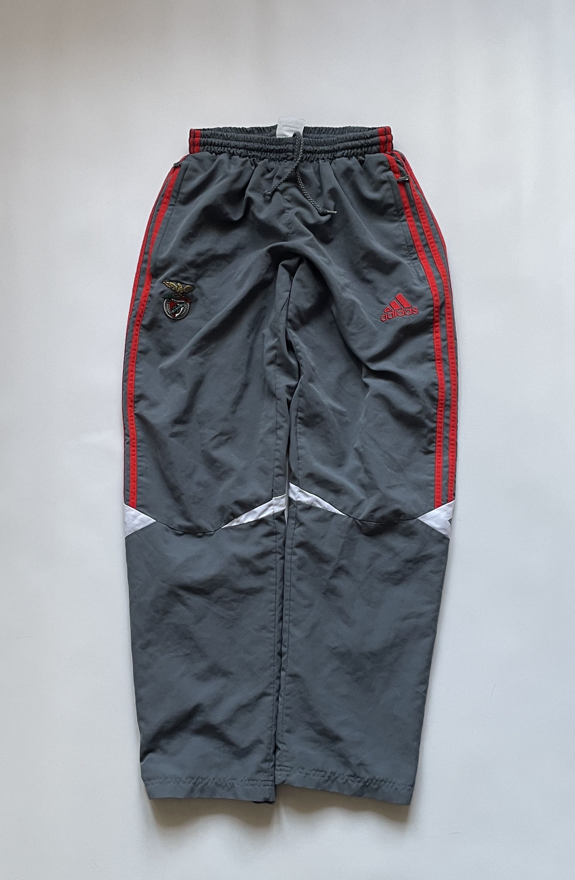 Adidas Benfica Training Vintage Football Pants Soccer Retro Size US 30 / EU 46 - 1 Thumbnail