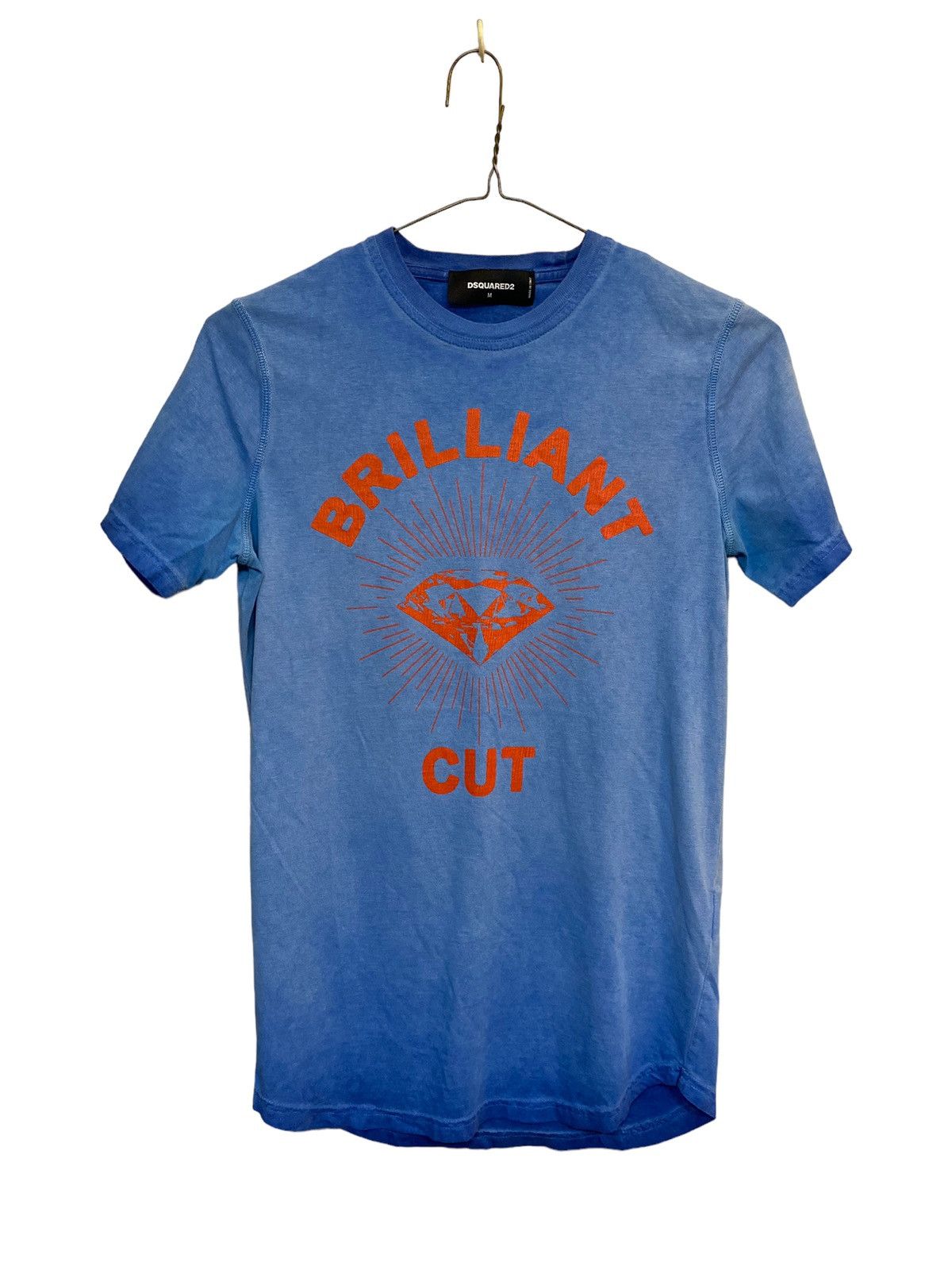 Dsquared2 Dsquared2 Garment Dyed Diamond T Shirt Size US M / EU 48-50 / 2 - 1 Thumbnail