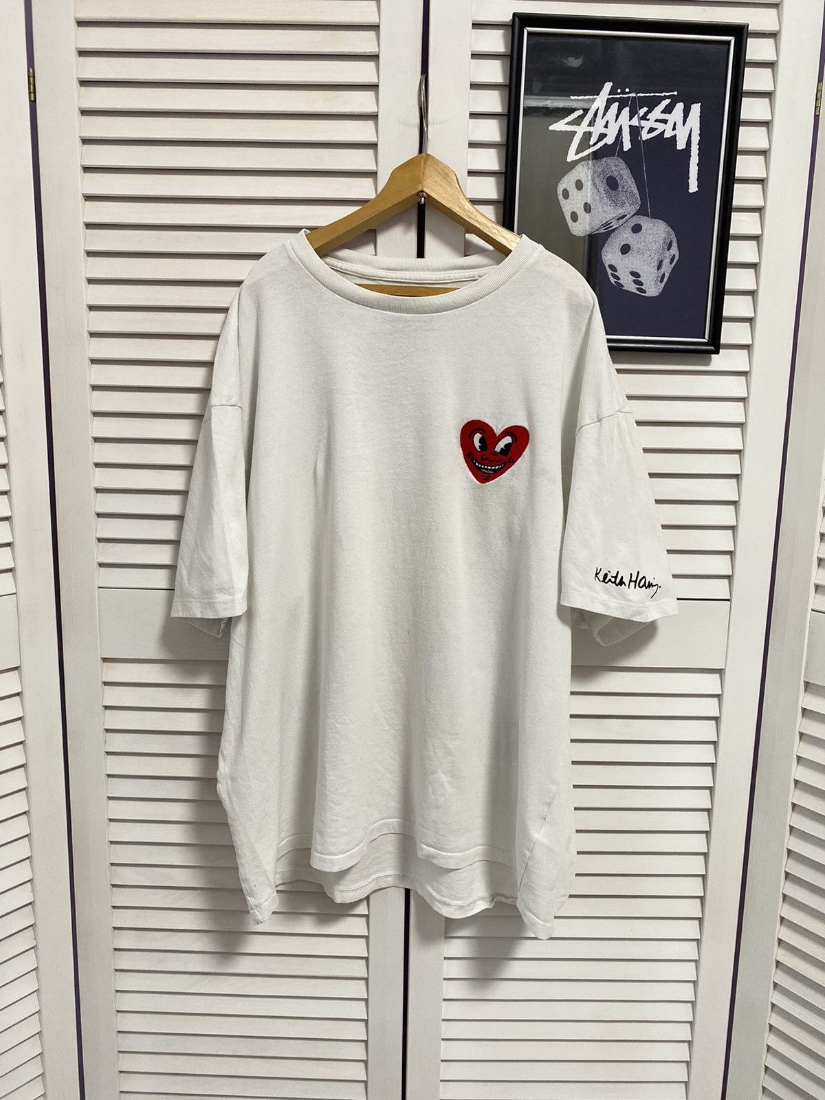 Designer × Keith Haring T-Shirt Tee Keith Haring Homework Got Your Head In A Whirl Size US M / EU 48-50 / 2 - 2 Thumbnail