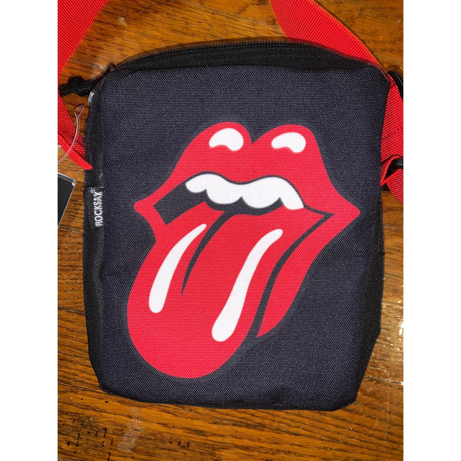 The Rolling Stones Rocksax The Rolling Stones Crossbody Bag - Classic Tongue Size ONE SIZE - 2 Thumbnail