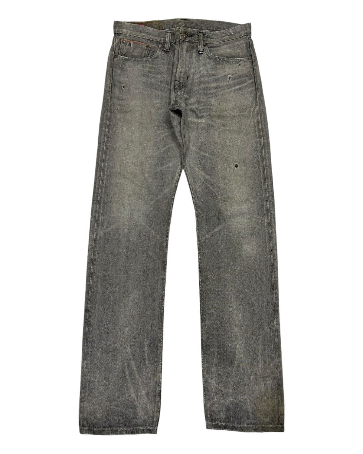 Edwin 🔥Rare Edwin Smoke Grey Clawmark Selvedge Denim Jeans Size US 30 / EU 46 - 1 Thumbnail