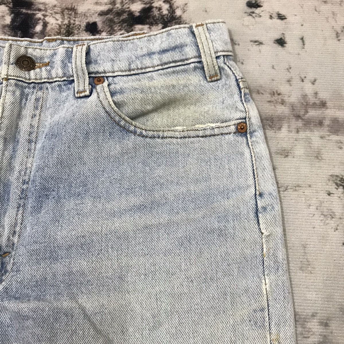 Levi's Vintage Clothing × Vintage Vintage Levis 525 Denim Jeans Short Customade Size US 30 / EU 46 - 3 Thumbnail