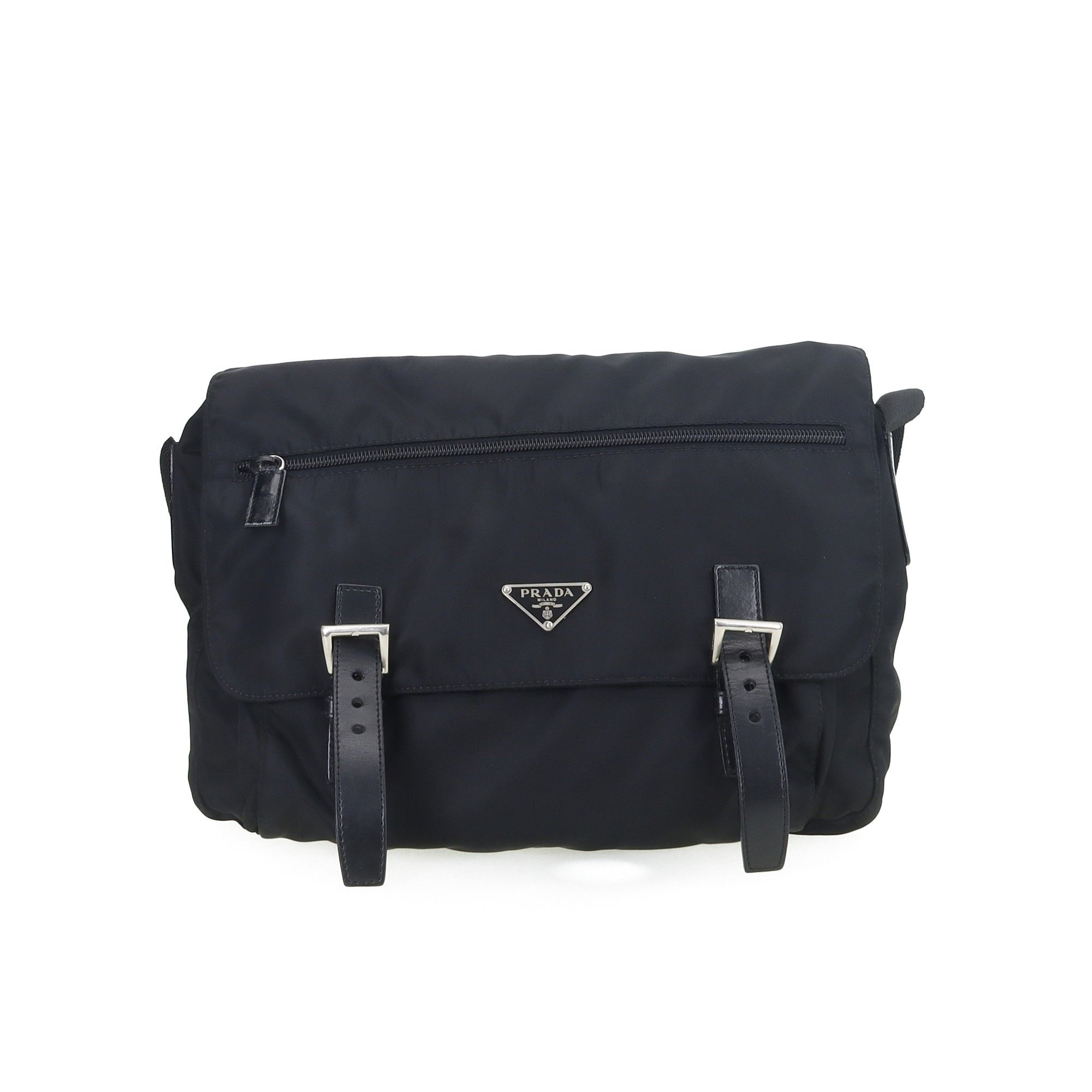 Prada Prada Nylon Messenger Bag ONE SIZE Size ONE SIZE - 1 Thumbnail