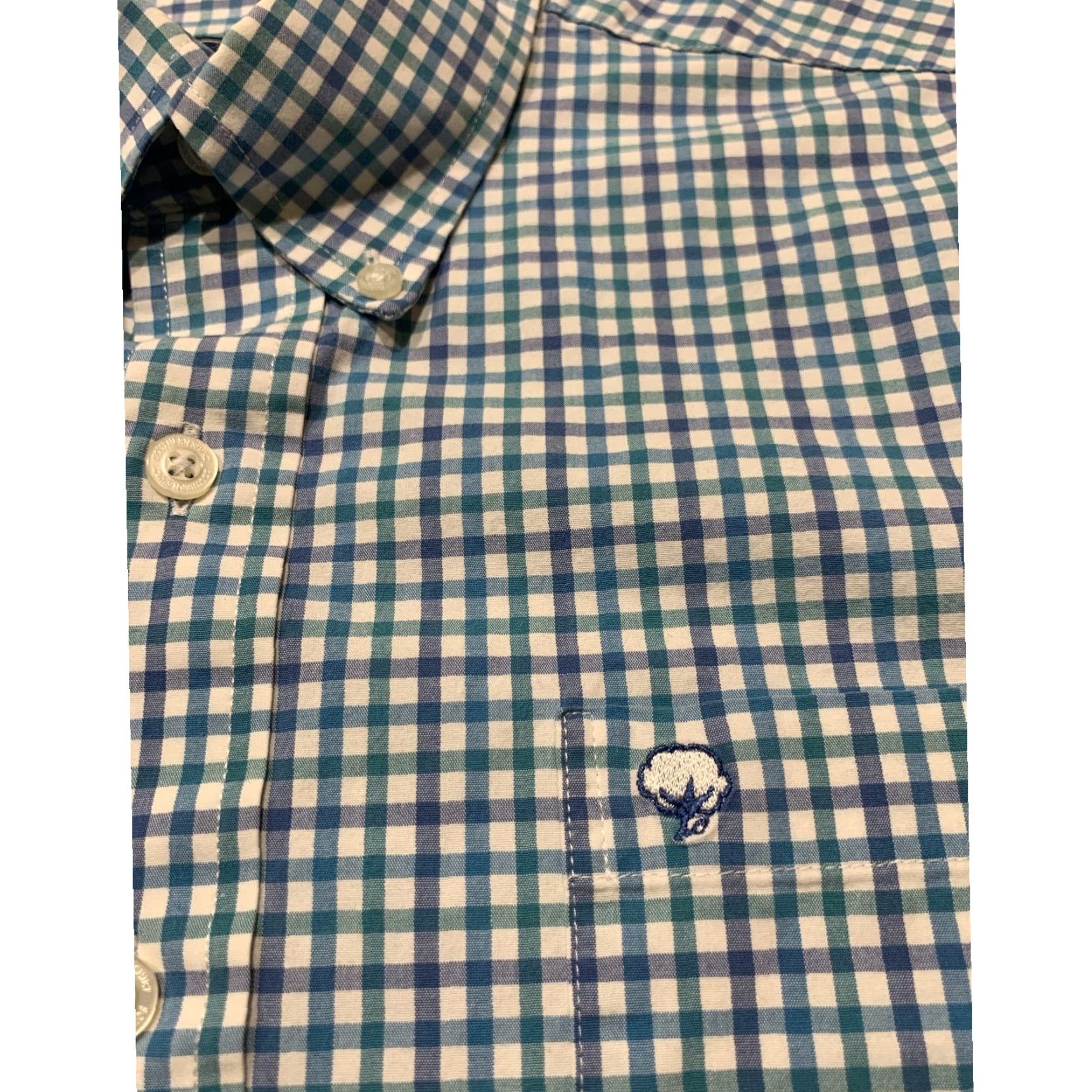 Vintage Southern Cotton Club Plaid Button Up Shirt Mens Large Size US L / EU 52-54 / 3 - 1 Thumbnail