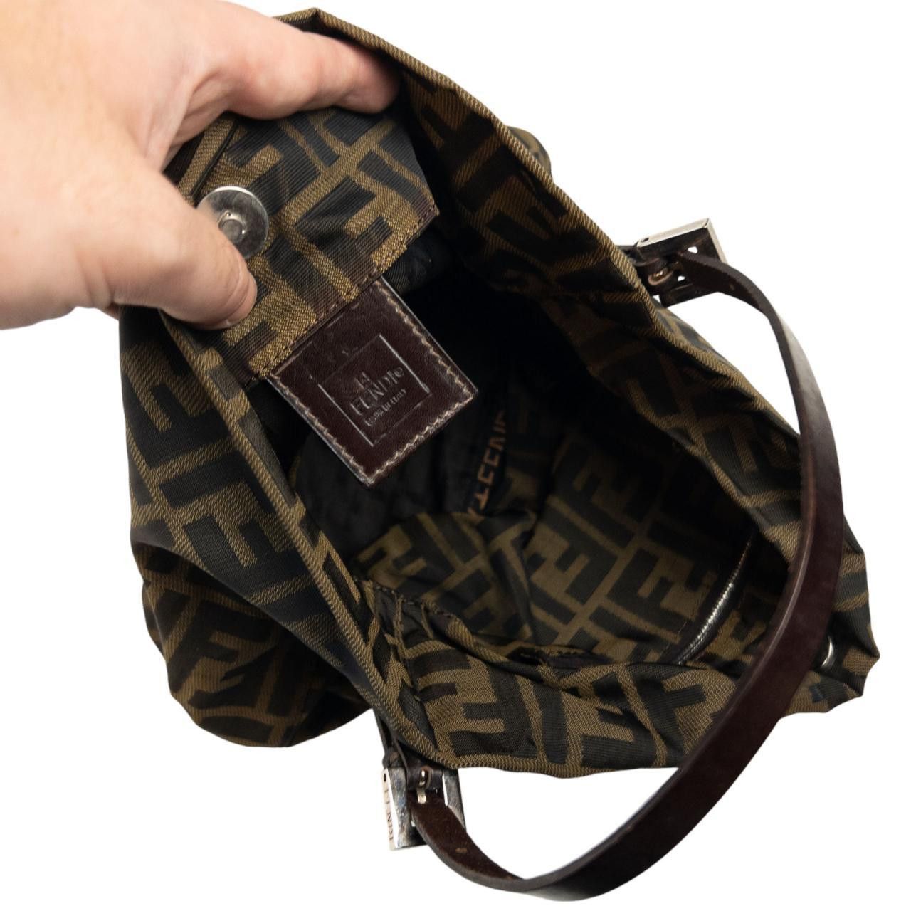Fendi Vintage Fendi Monogram Handbag Size ONE SIZE - 3 Thumbnail