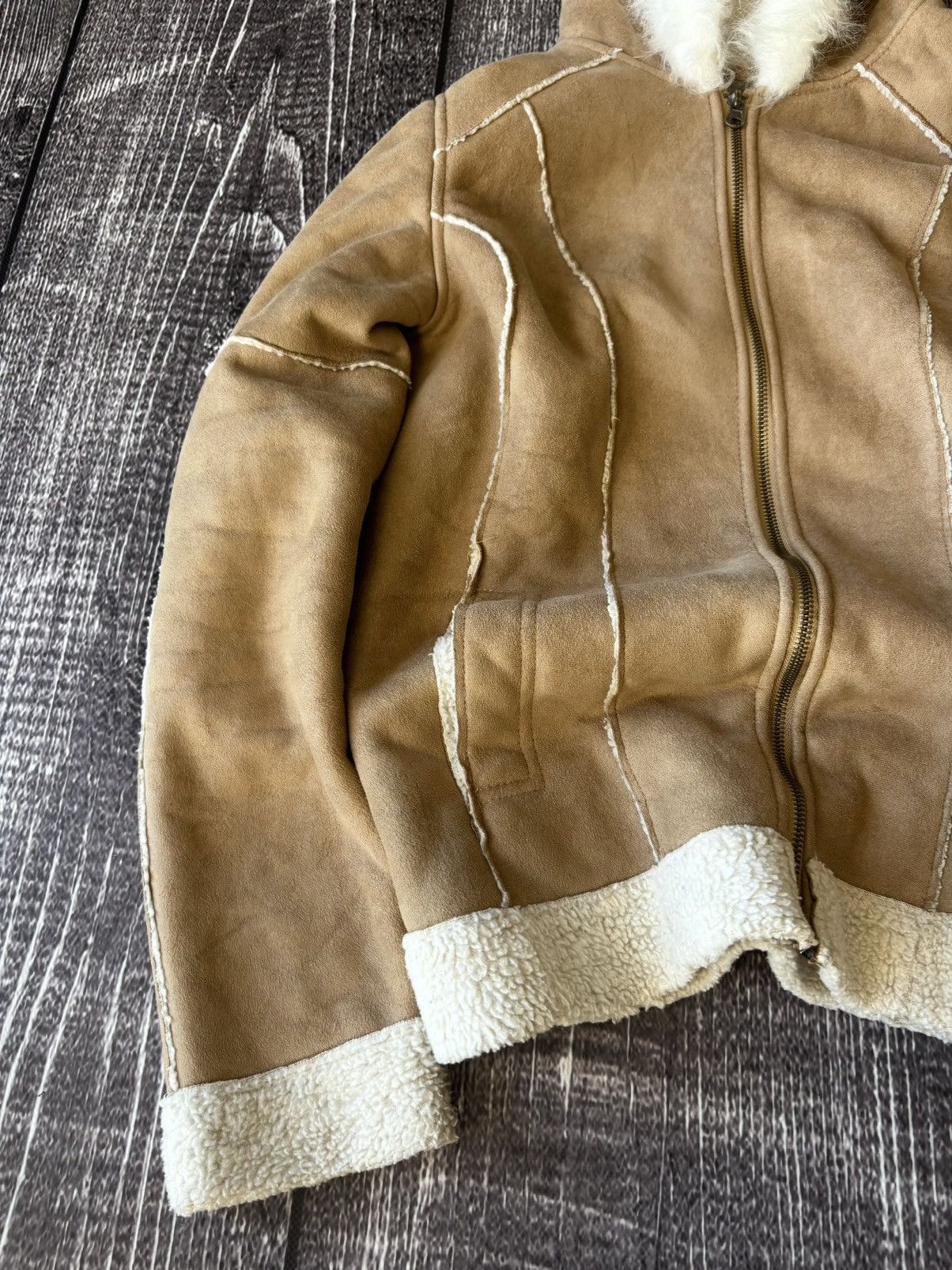 Japanese Brand VTG Avant Garde If Six Was Nine Style Fur Leather Jacket Size US M / EU 48-50 / 2 - 2 Thumbnail
