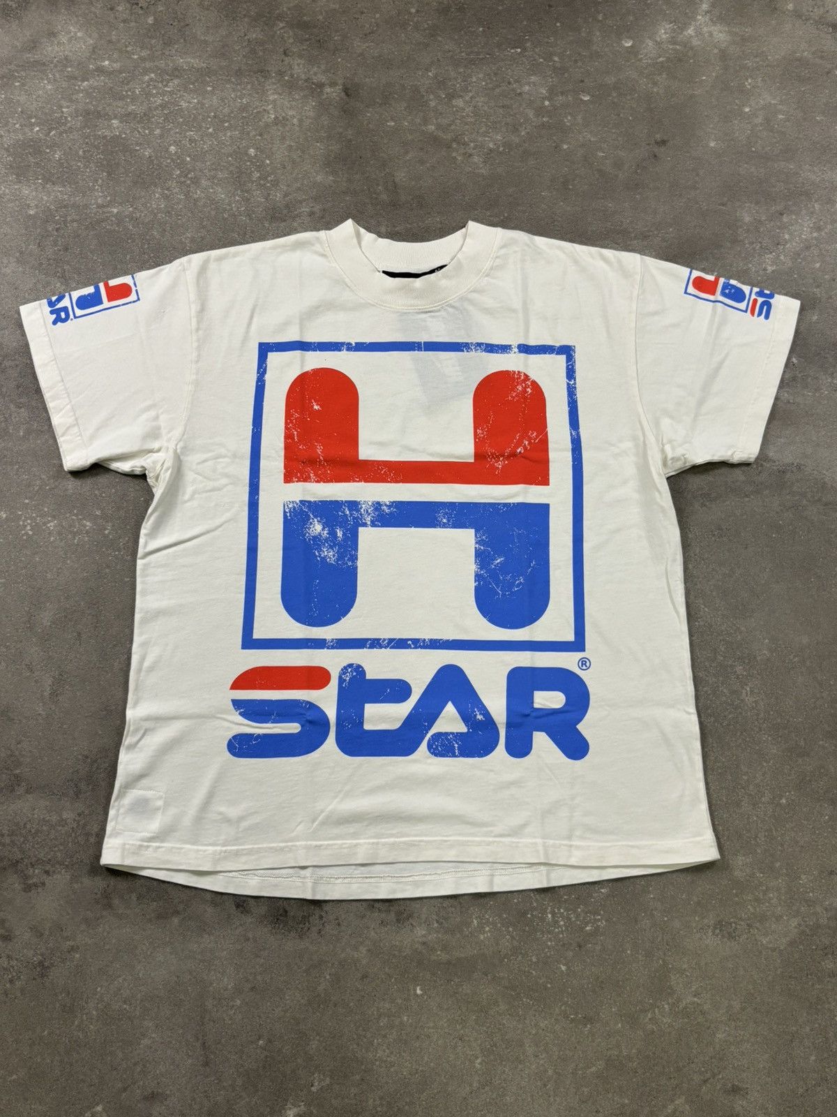 HELLSTAR Hellstar Retro T-Shirt, White Size US M / EU 48-50 / 2 - 1 Thumbnail