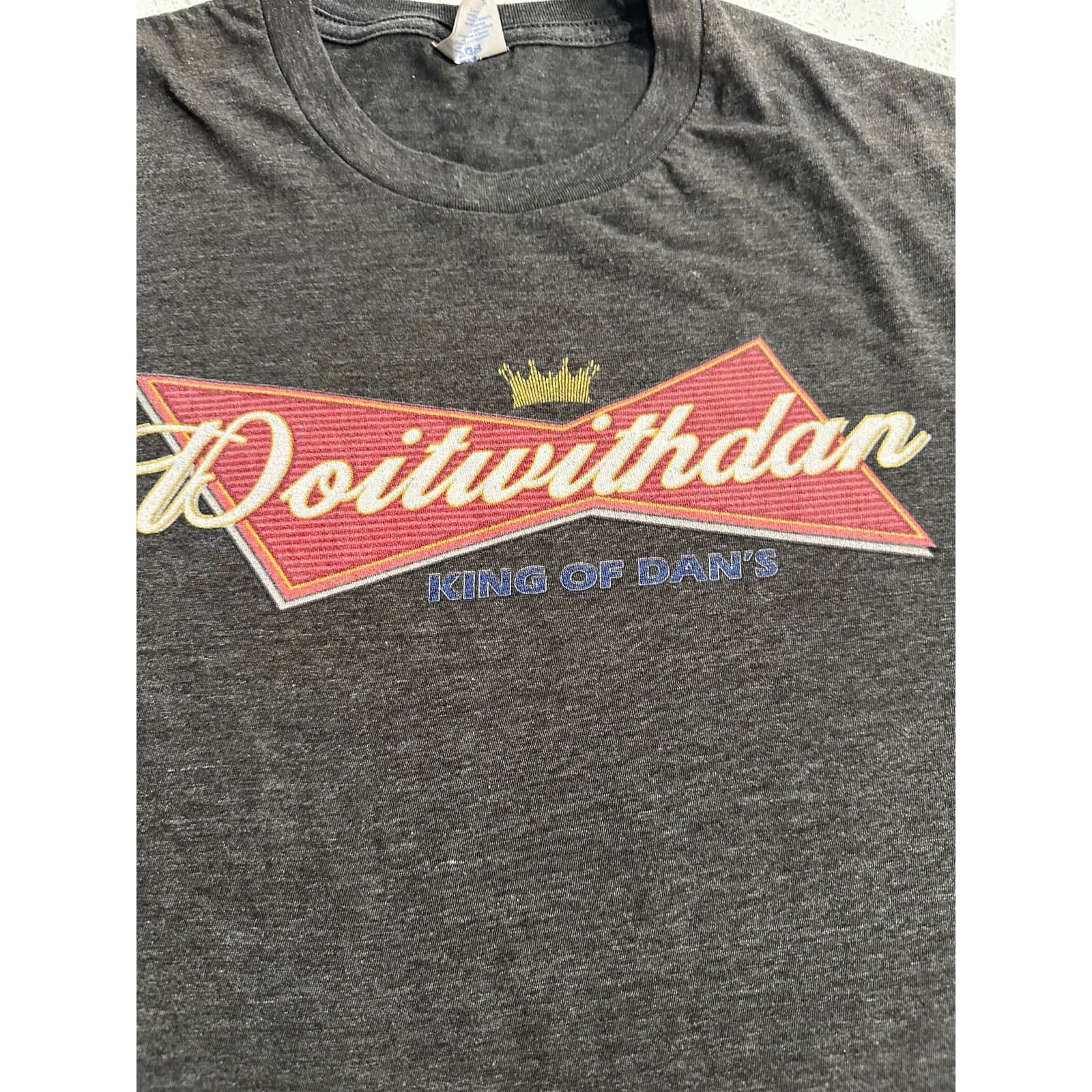 Other Budweiser Style Shirt Do It With Dan King of Dans Adult Sz M Size US M / EU 48-50 / 2 - 2 Thumbnail
