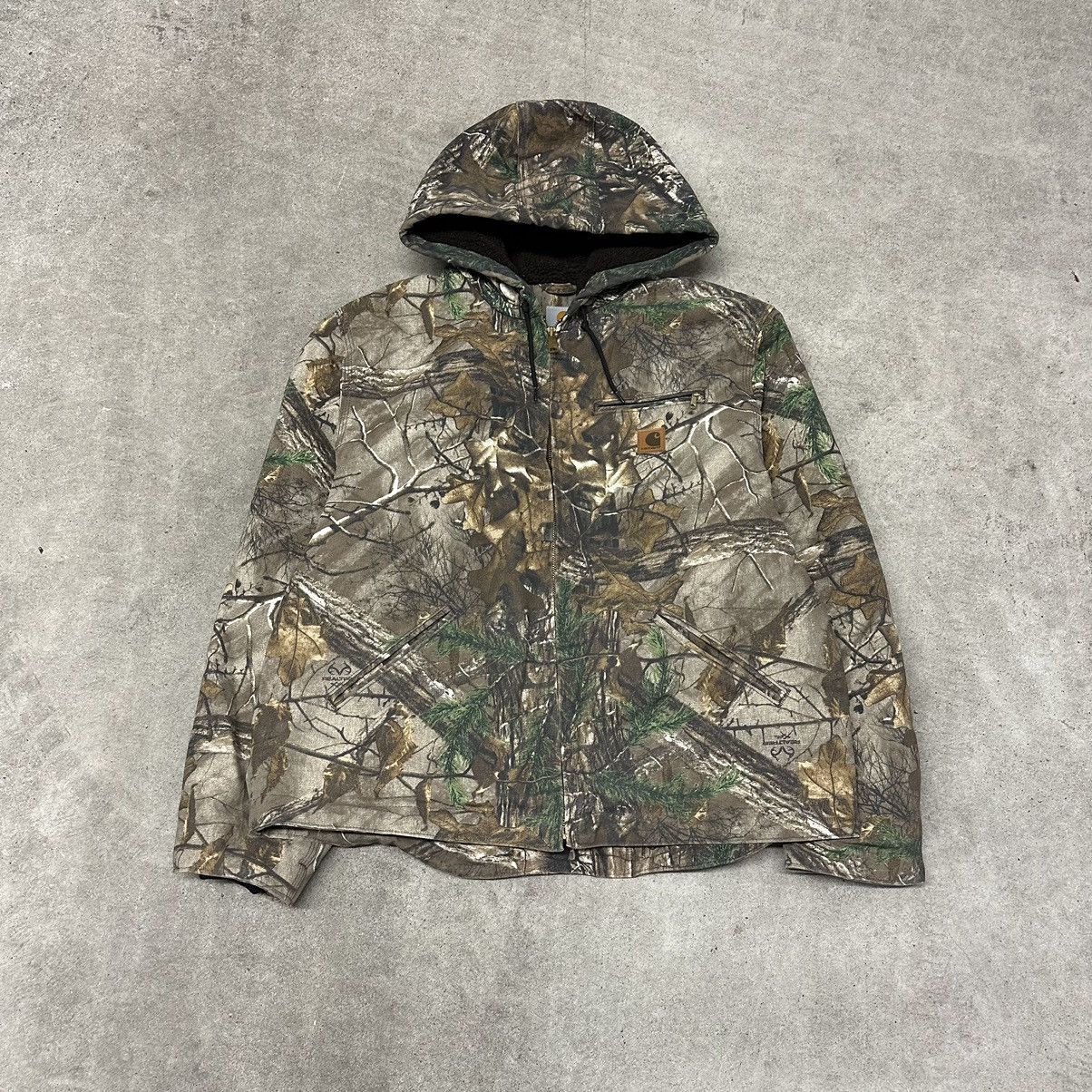 image of Carhartt Detroit Camo Hooded Jacket, Men's (Size XL)