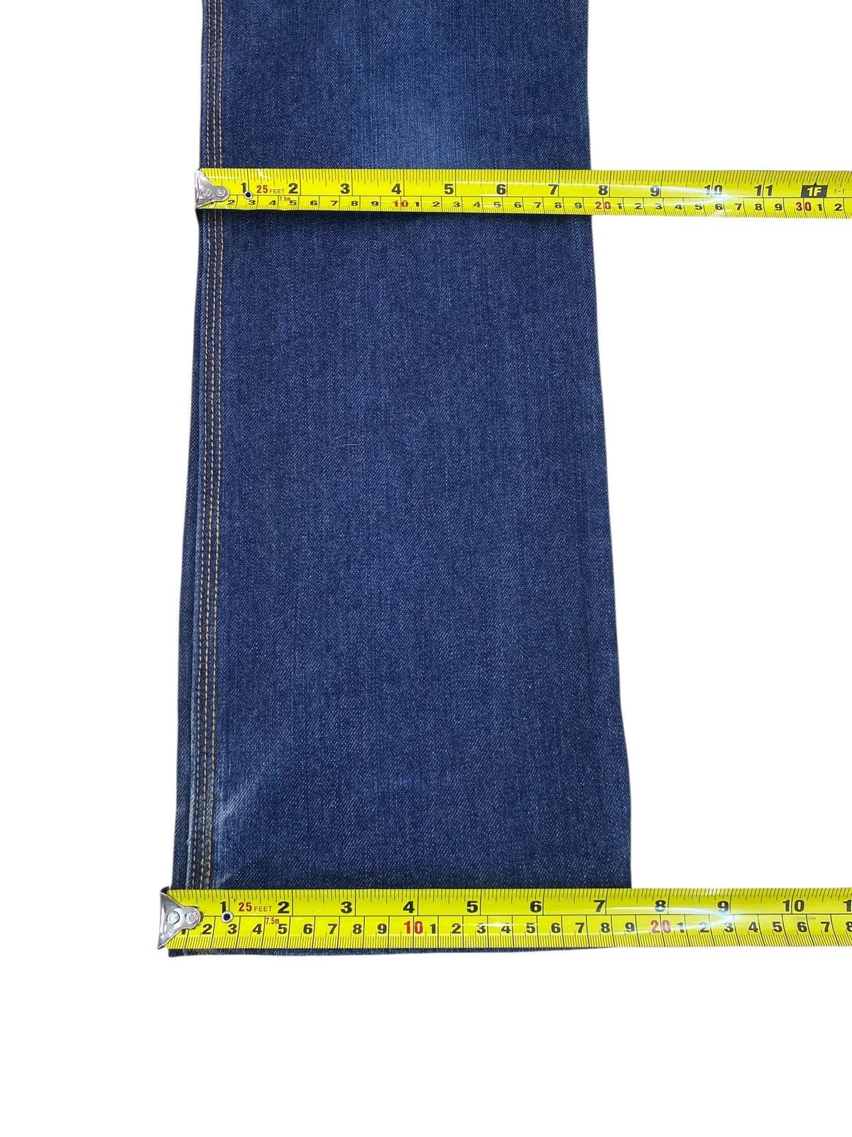 Japanese Brand Japanese Brand Denim Dark Blue Wash Style Loose Jean Size US 32 / EU 48 - 9 Thumbnail