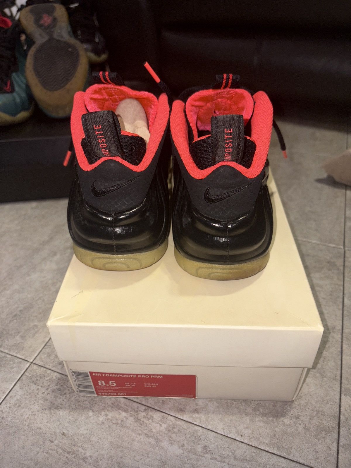Nike Air Foamposite Pro “Yeezy” Size US 8.5 / EU 41-42 - 2 Thumbnail