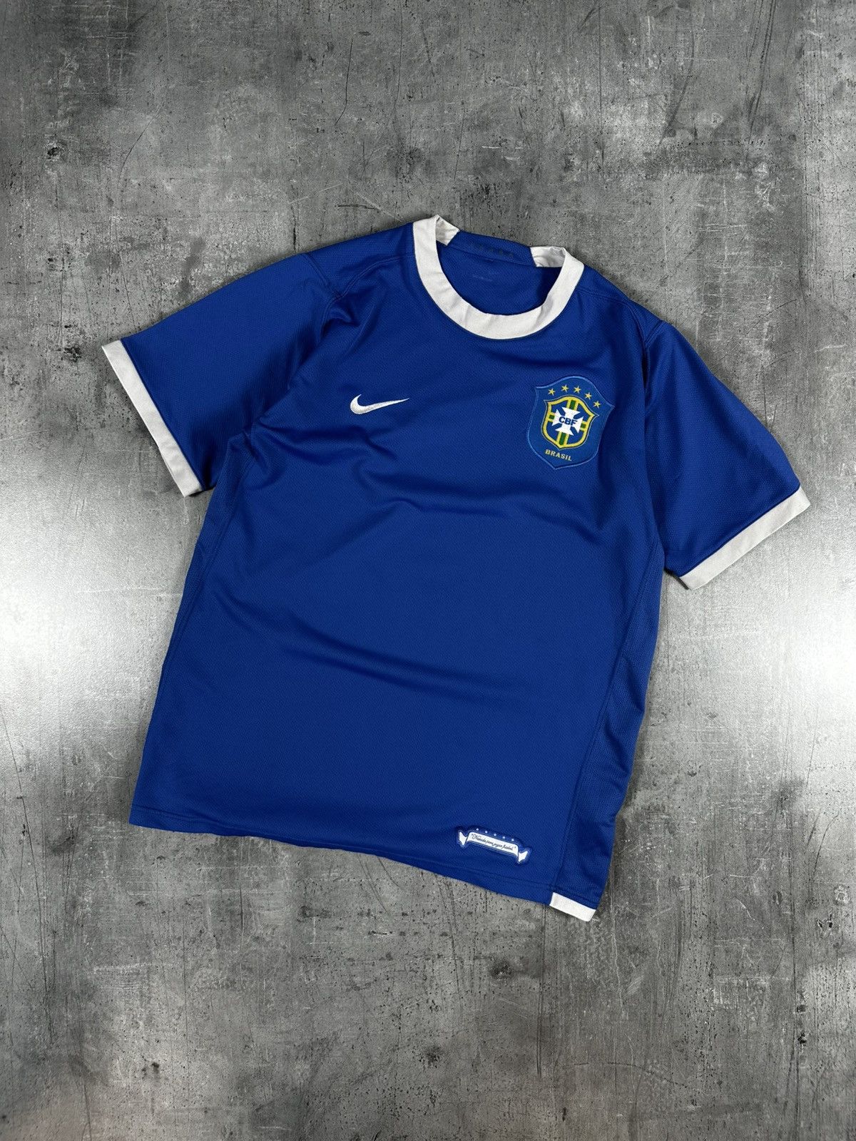 Vintage Vintage Nike x BRAZIL 2006/2007 soccer jersey Size US M / EU 48-50 / 2 - 2 Thumbnail