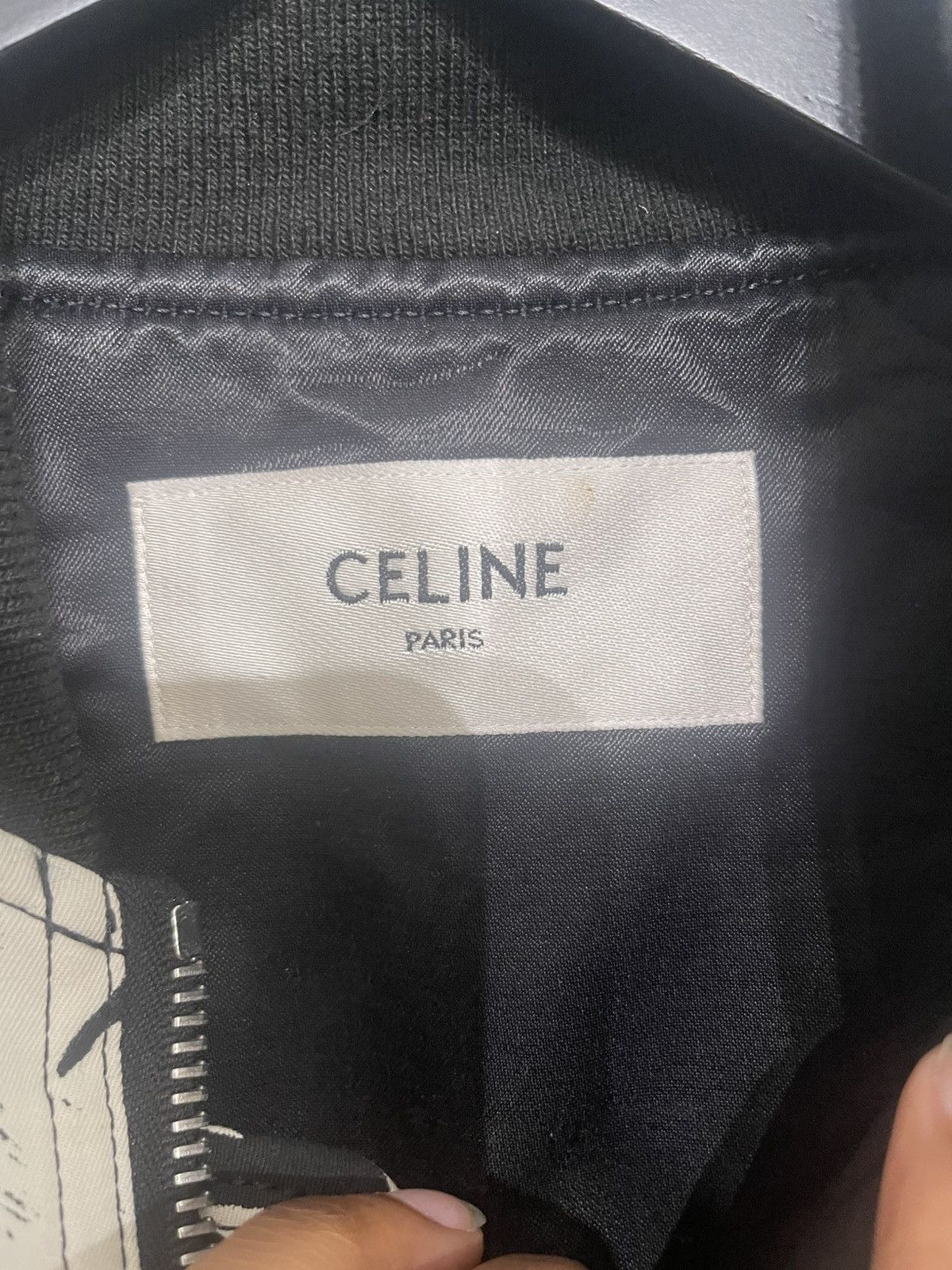 Celine CELINE CHRISTIAN MARCLAY Bomber Jacket Size M Size M / US 6-8 / IT 42-44 - 4 Thumbnail