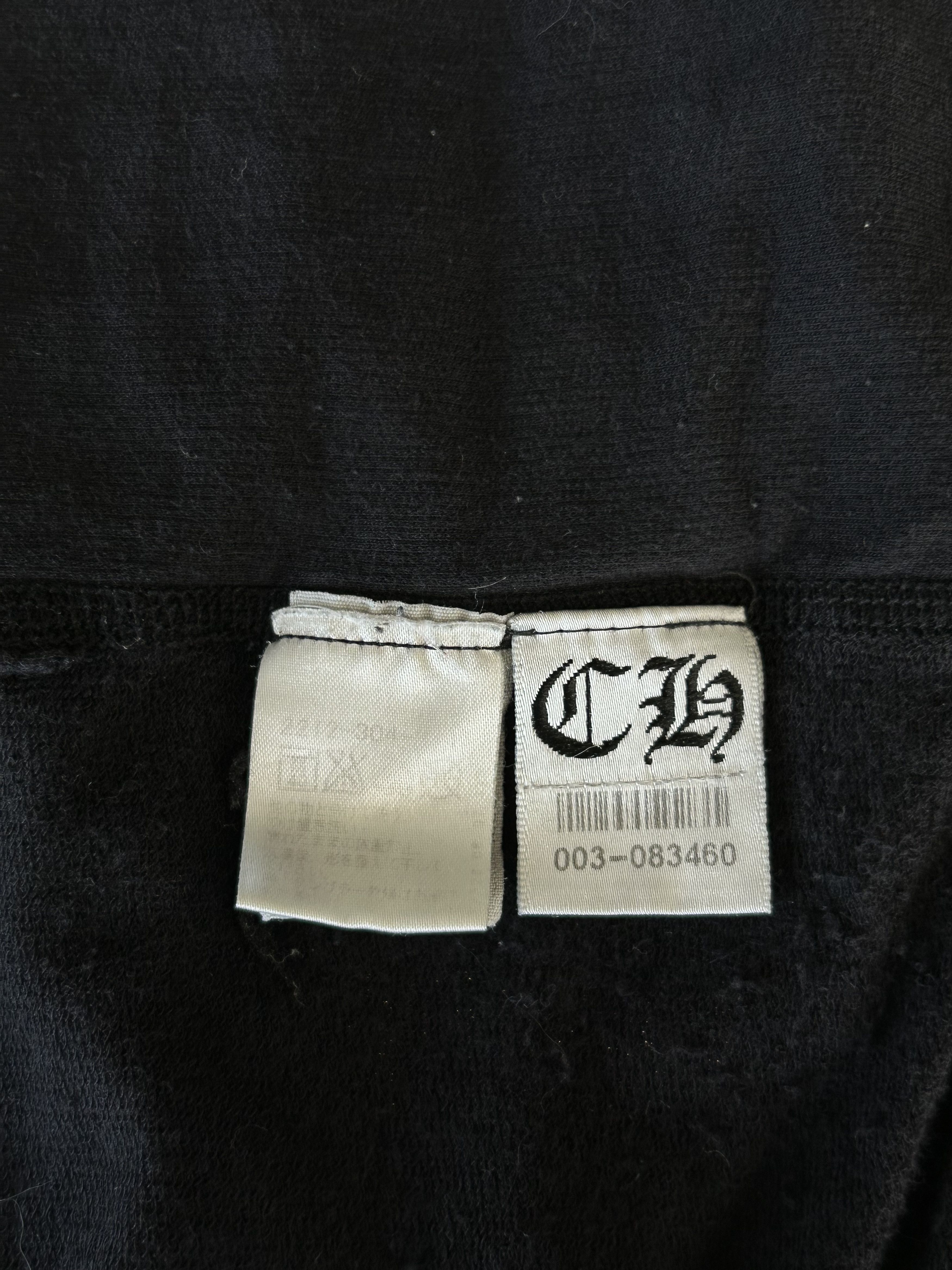 Chrome Hearts Chrome Hearts Black & White Cross Logo Hoodie Size US S / EU 44-46 / 1 - 4 Thumbnail