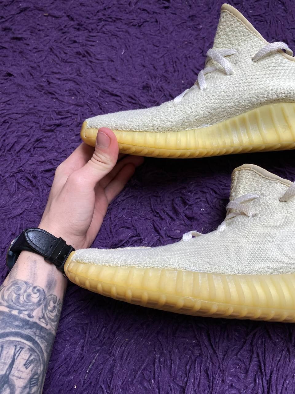 Adidas Cream White White Yeezys Size Adidas Yeezy Boost 350 V Size US 7.5 / EU 40-41 - 6 Thumbnail