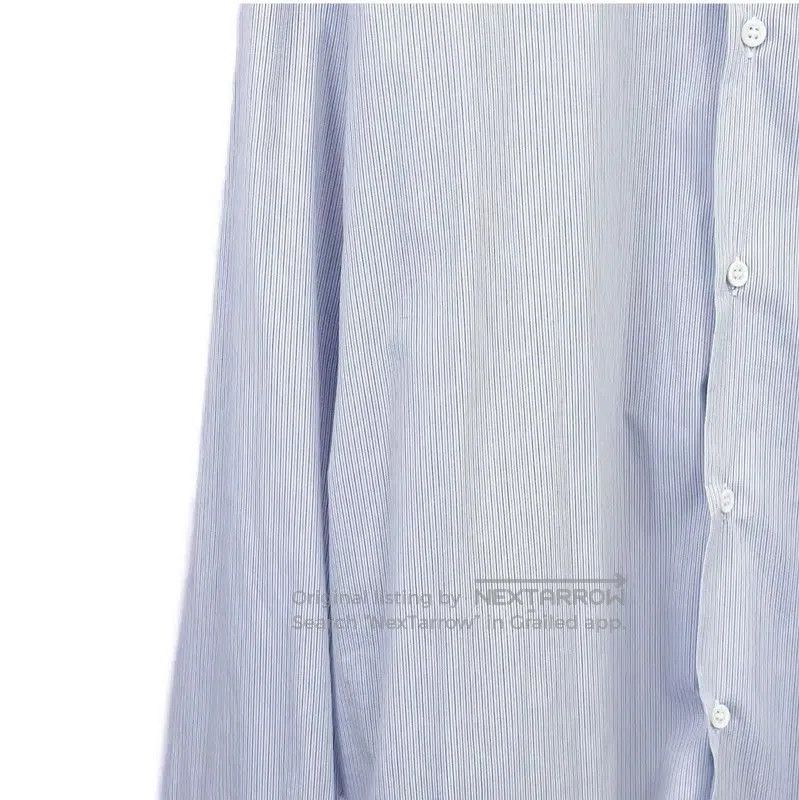Dior Dior Blue Cotton Long Sleeve Shirt . Size XL / US 12-14 / IT 48-50 - 4 Thumbnail
