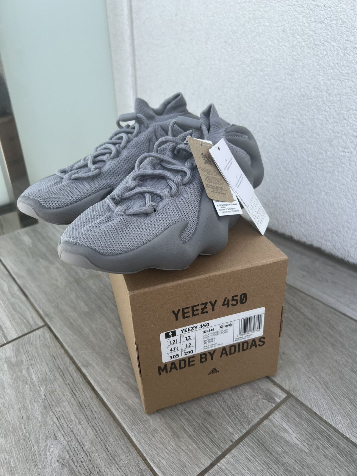 Adidas Adidas Yeezy 450 x Yeezy 350 x Balenciaga Size US 12.5 / EU 45-46 - 3 Thumbnail