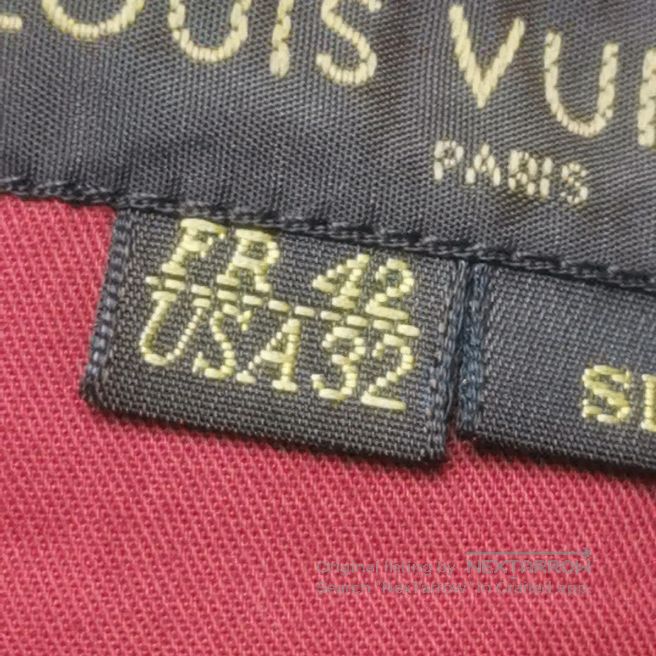 Louis Vuitton Louis Vuitton Cotton Straight-Leg Pants US32. Size US 32 / EU 48 - 6 Thumbnail