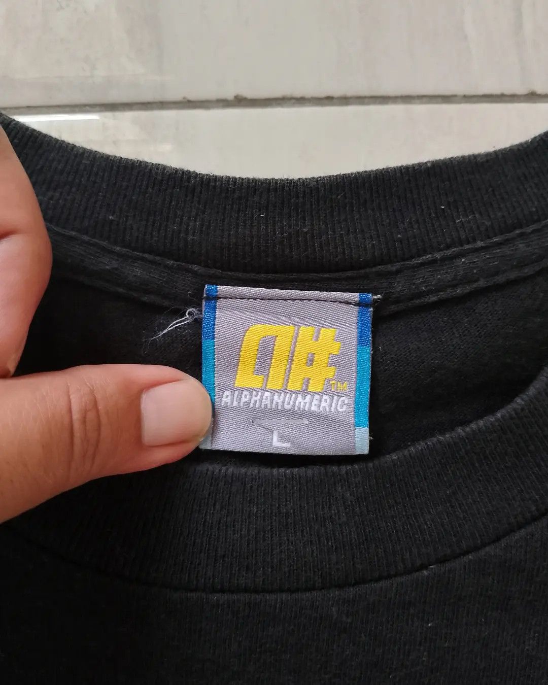 Alphanumeric Vintage Alpha Numeric Streetwear/Skateboard Brand Tshirt Size US L / EU 52-54 / 3 - 3 Thumbnail