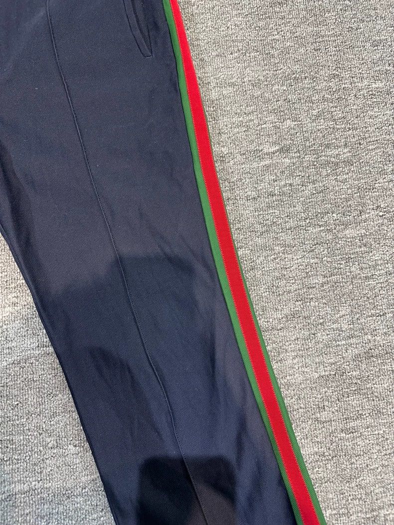 Gucci Gucci Red and green striped casual trousers trousers 2502-N Size US 34 / EU 50 - 3 Thumbnail
