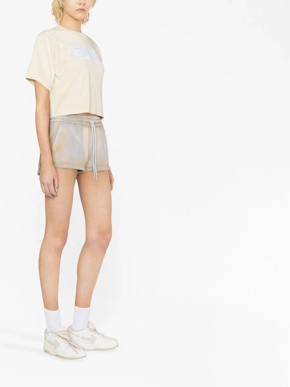 Off-White o1mle0425 Laundry Shorts in Multicolor Size 26" / US 2 / IT 38 - 3 Thumbnail