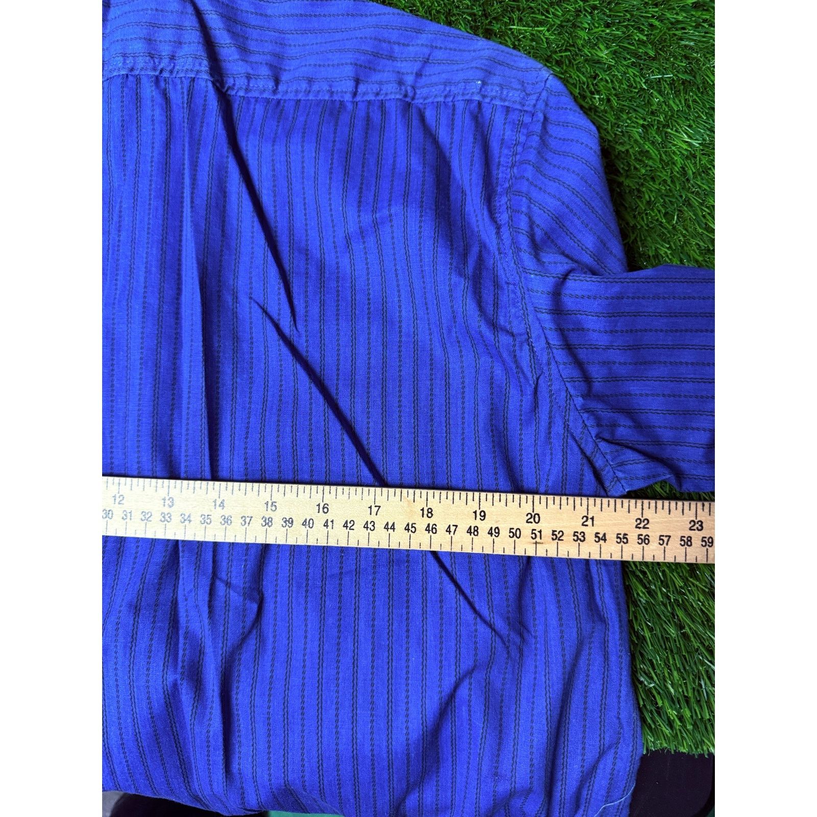 Other 90s Grunge Blue Iron Wood Shirt L VTG Western Button Up Size US L / EU 52-54 / 3 - 7 Thumbnail