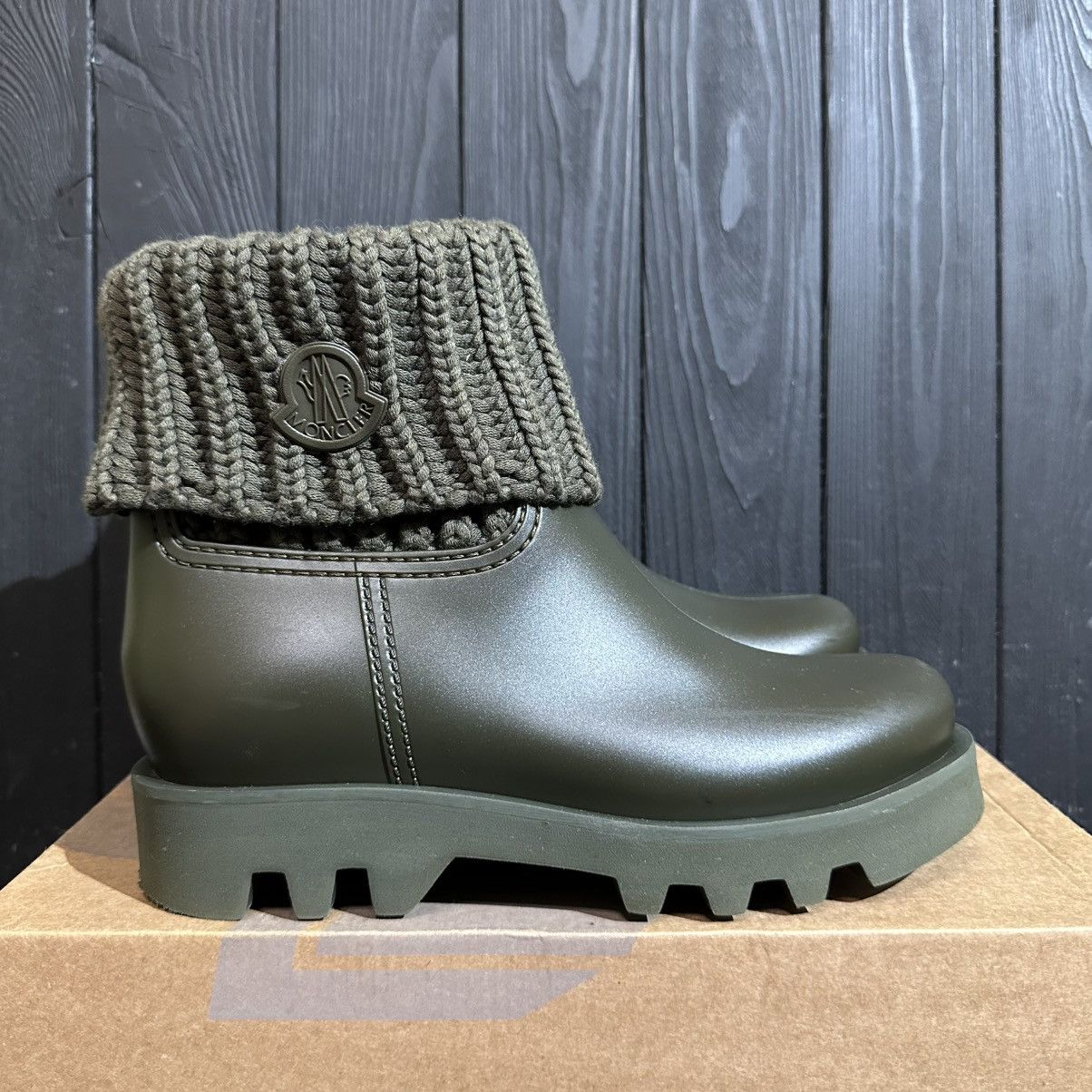 Moncler MONCLER GINETTE - Women’s Waterproof Rubber Boots Size 37 Size US 7 / IT 37 - 1 Thumbnail