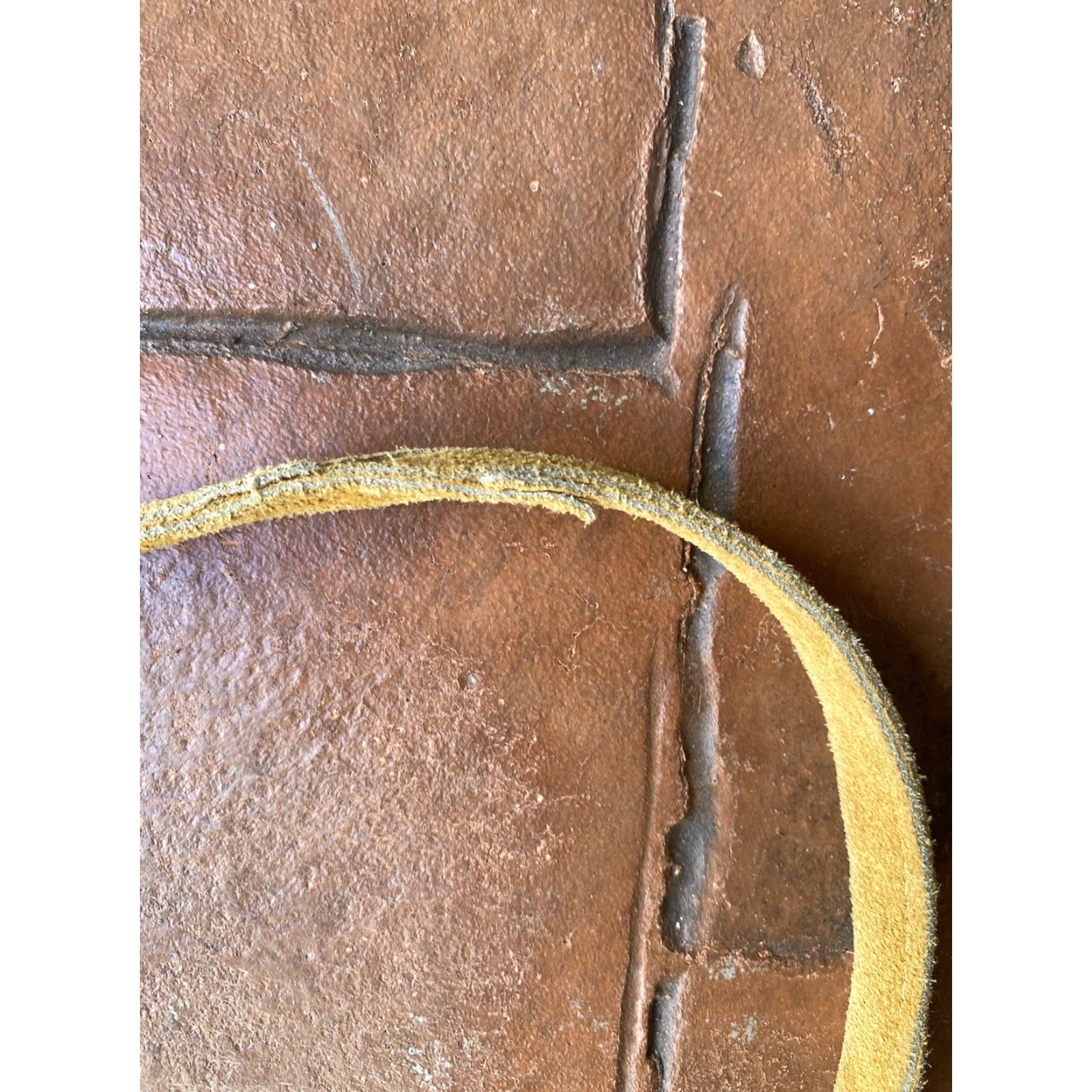 Vintage VINTAGE Fringed Leather Suede Shoulder Strap Bag Western Boho Hippy Size ONE SIZE - 5 Thumbnail