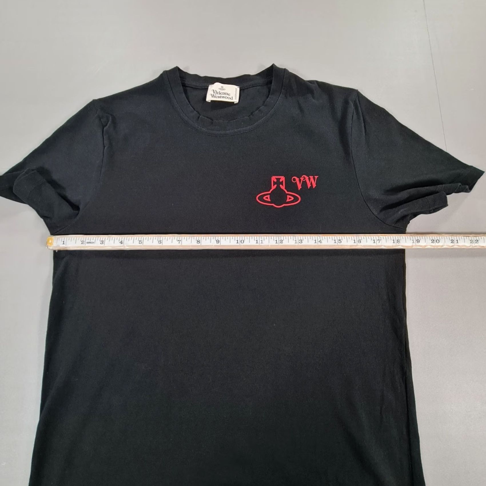 Vivienne Westwood Vivienne Westwood Mens T Shirt Black M Cotton Logo Tee Short Sleeves Size US M / EU 48-50 / 2 - 4 Thumbnail
