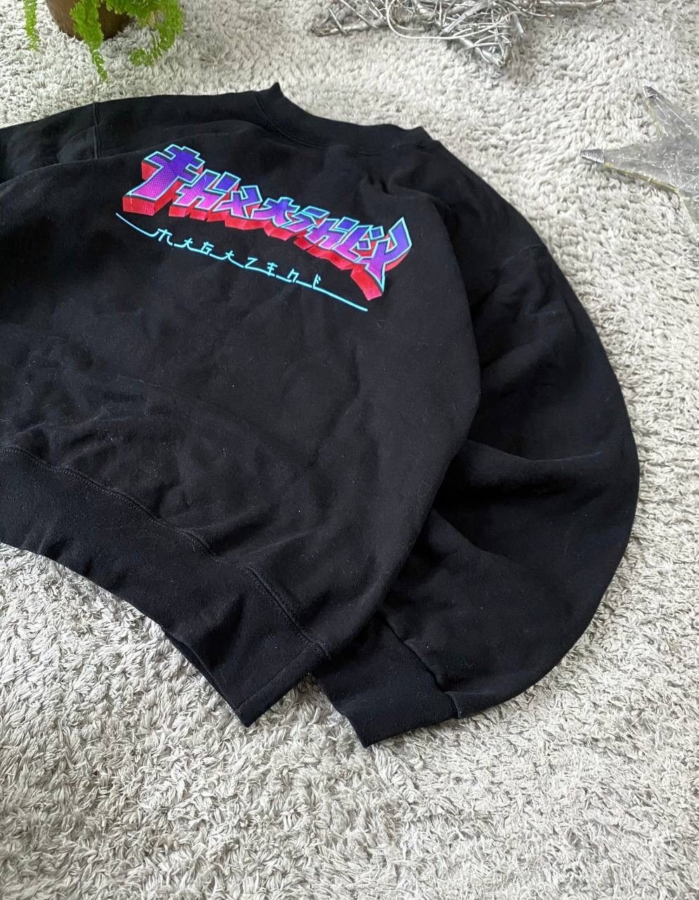 Thrasher × Vintage Thrasher Sweatshirt Hoodie Big Logo Vintage SK8 Size US S / EU 44-46 / 1 - 4 Thumbnail