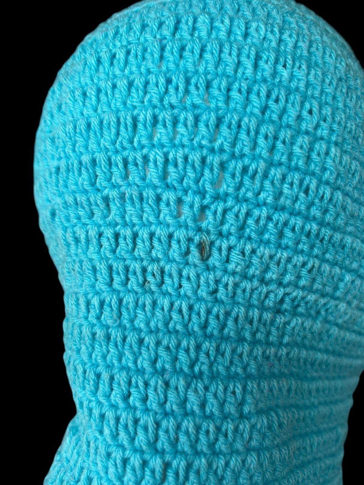 Kapital Very Rare Crochet Knitted Handmade Balaclava Masked ☠️☠️ Size ONE SIZE - 6 Thumbnail