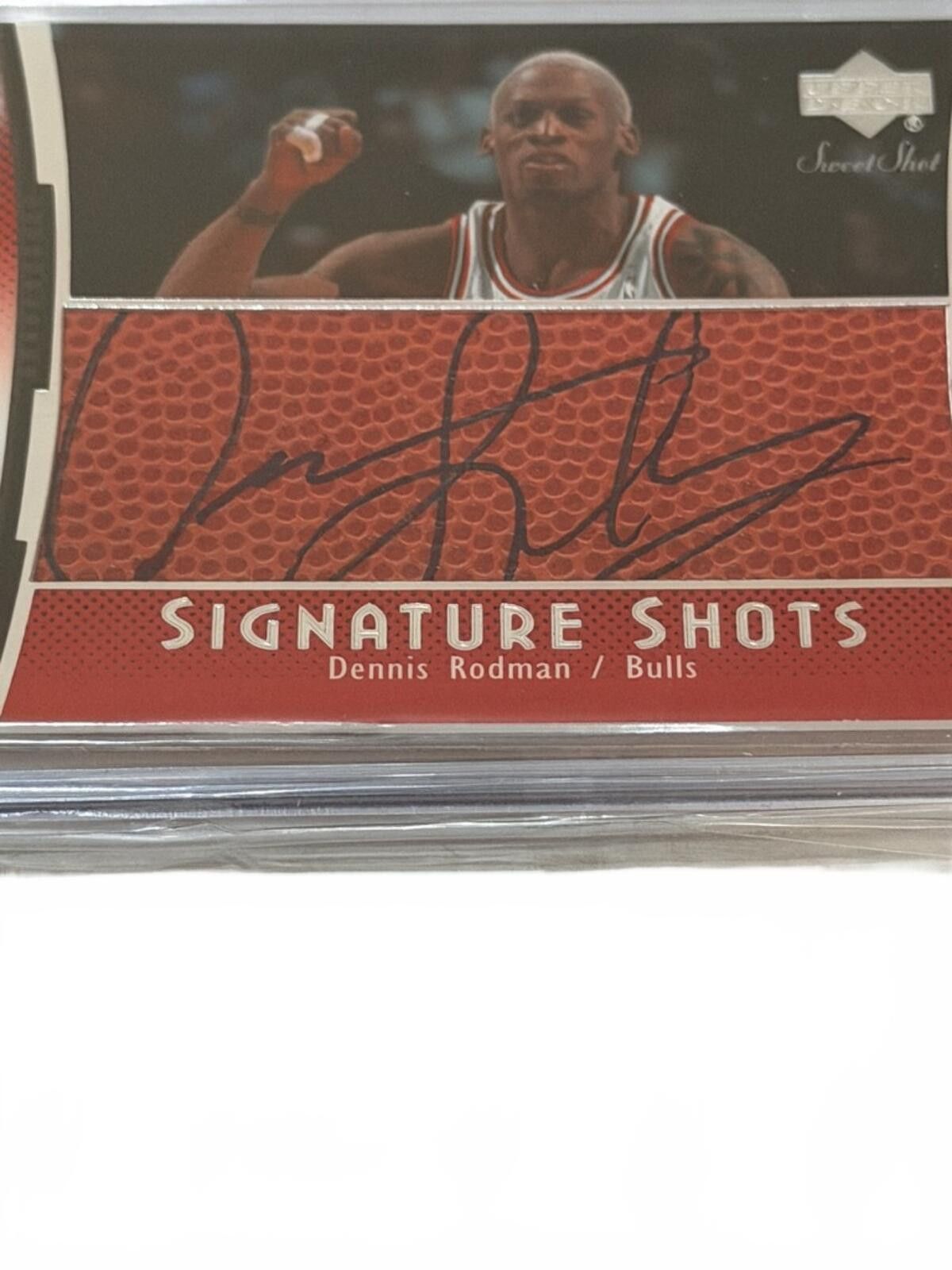 Other 2004-05 UD Sweet Spot Dennis Rodman Signature Shots SS-DR Size ONE SIZE - 2 Thumbnail