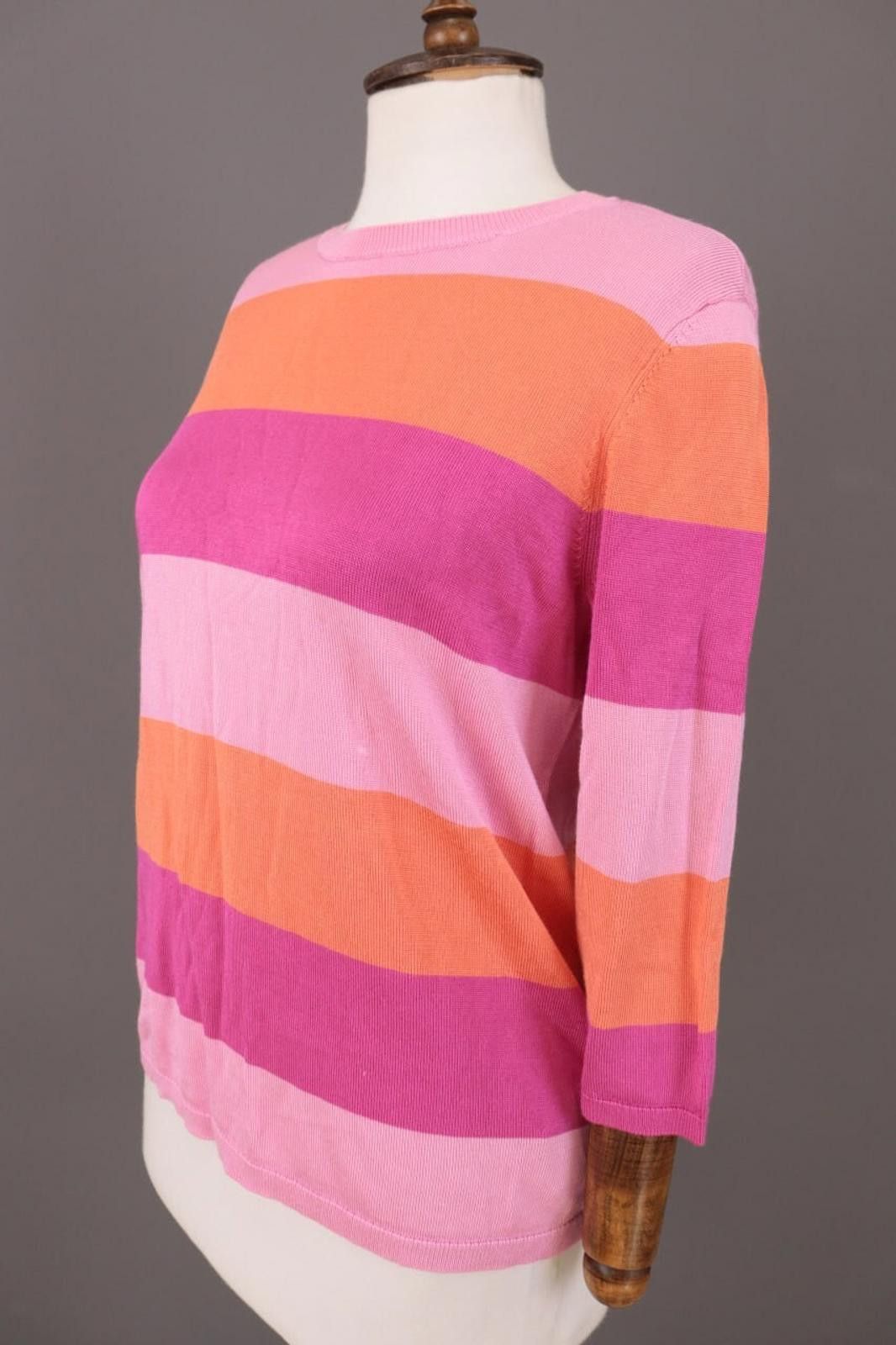 Lauren Ralph Lauren Lauren Ralph Lauren Multicolor Striped Jumper Sweater Size L Size L / US 10 / IT 46 - 5 Thumbnail