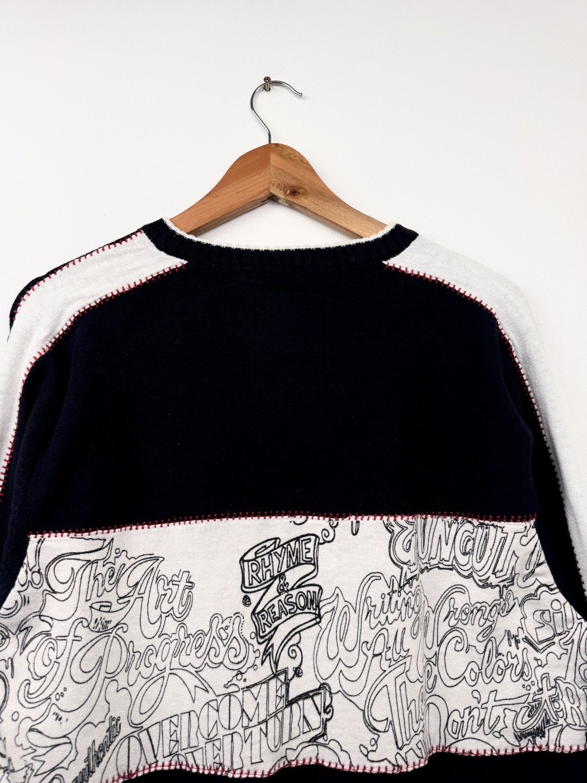Ecko Unltd. Ecko Unltd Men Black Knit Sweater With Crew Neck Size M Size US M / EU 48-50 / 2 - 11 Thumbnail