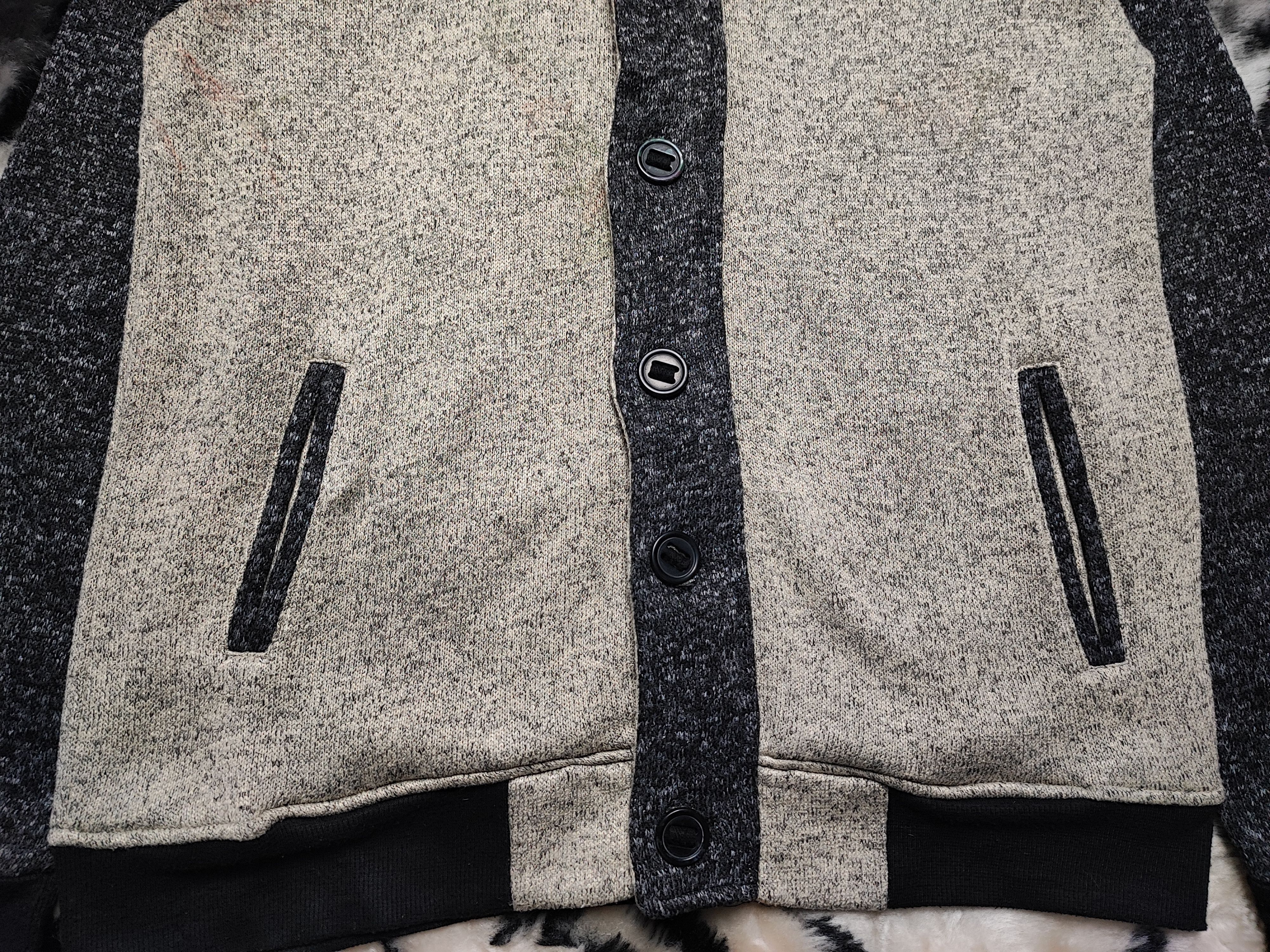 Japanese Brand Avail Avant Garde Knit Wool Jacket Size US L / EU 52-54 / 3 - 8 Thumbnail