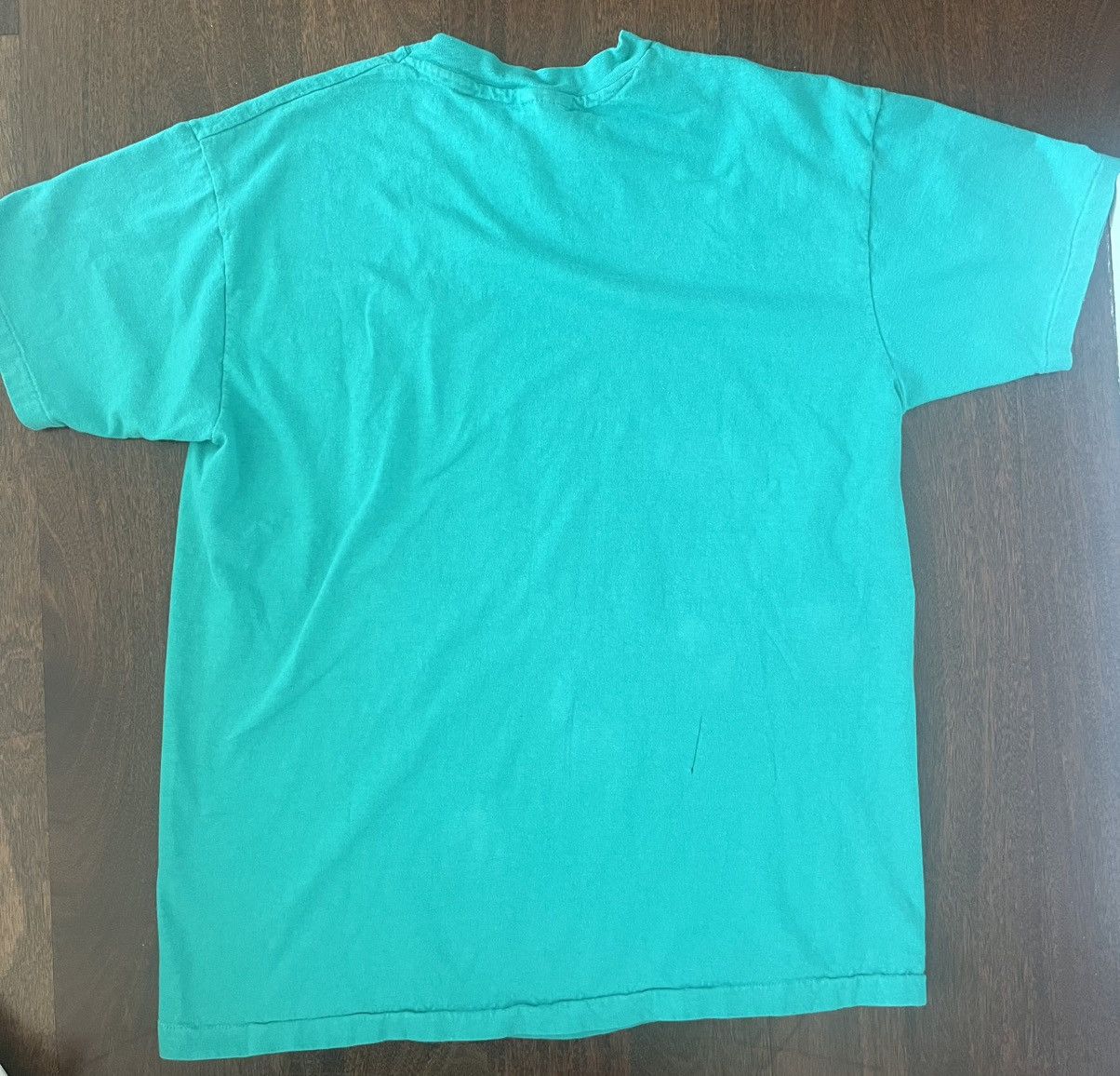 Hanes × Vintage Vintage Hanes Single Stitch Green T-Shirt XL Size US XL / EU 56 / 4 - 7 Thumbnail